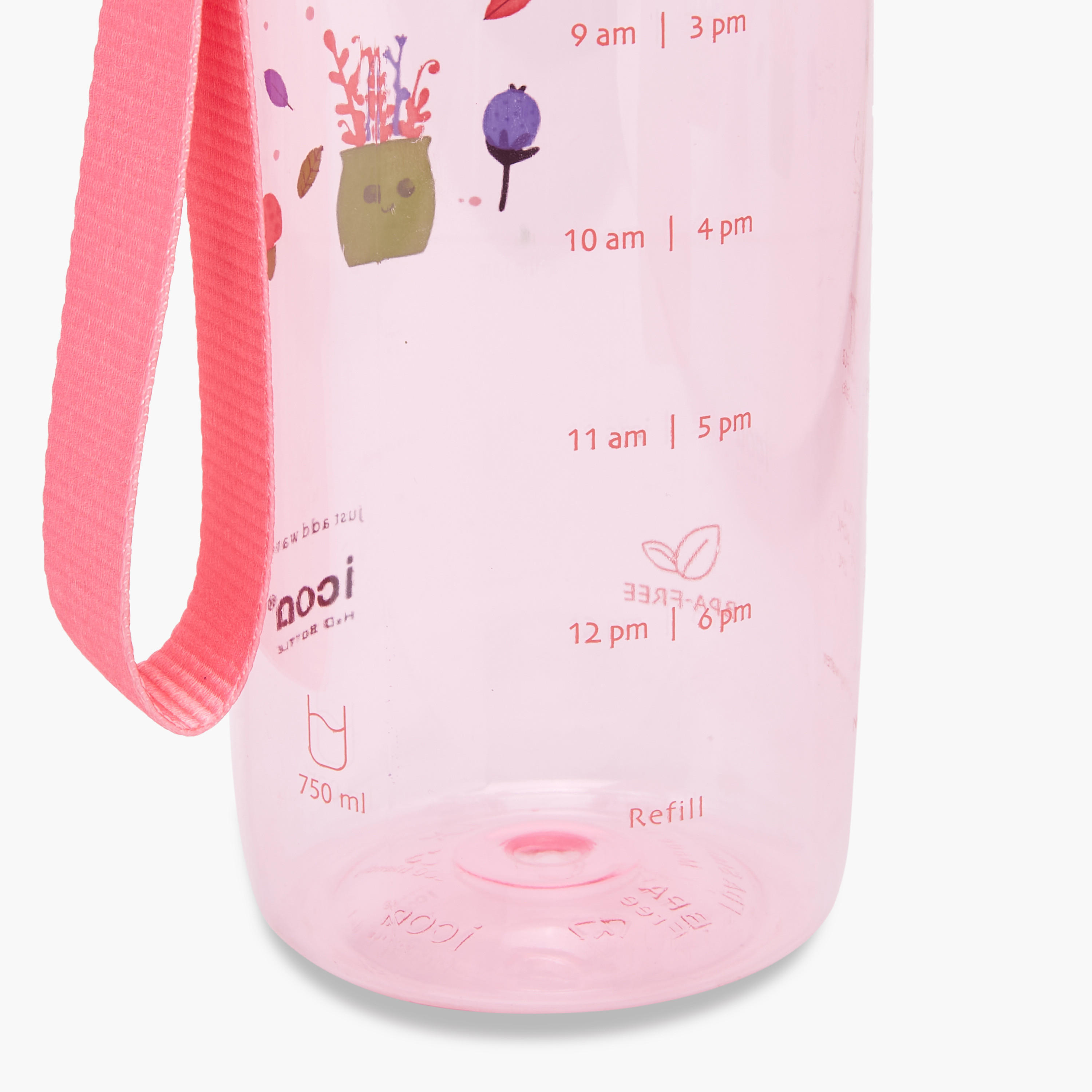 icon Printed Plastic Water Bottle with Sipper and BPA-Free – 750 ml-school-waterbottles-image-7