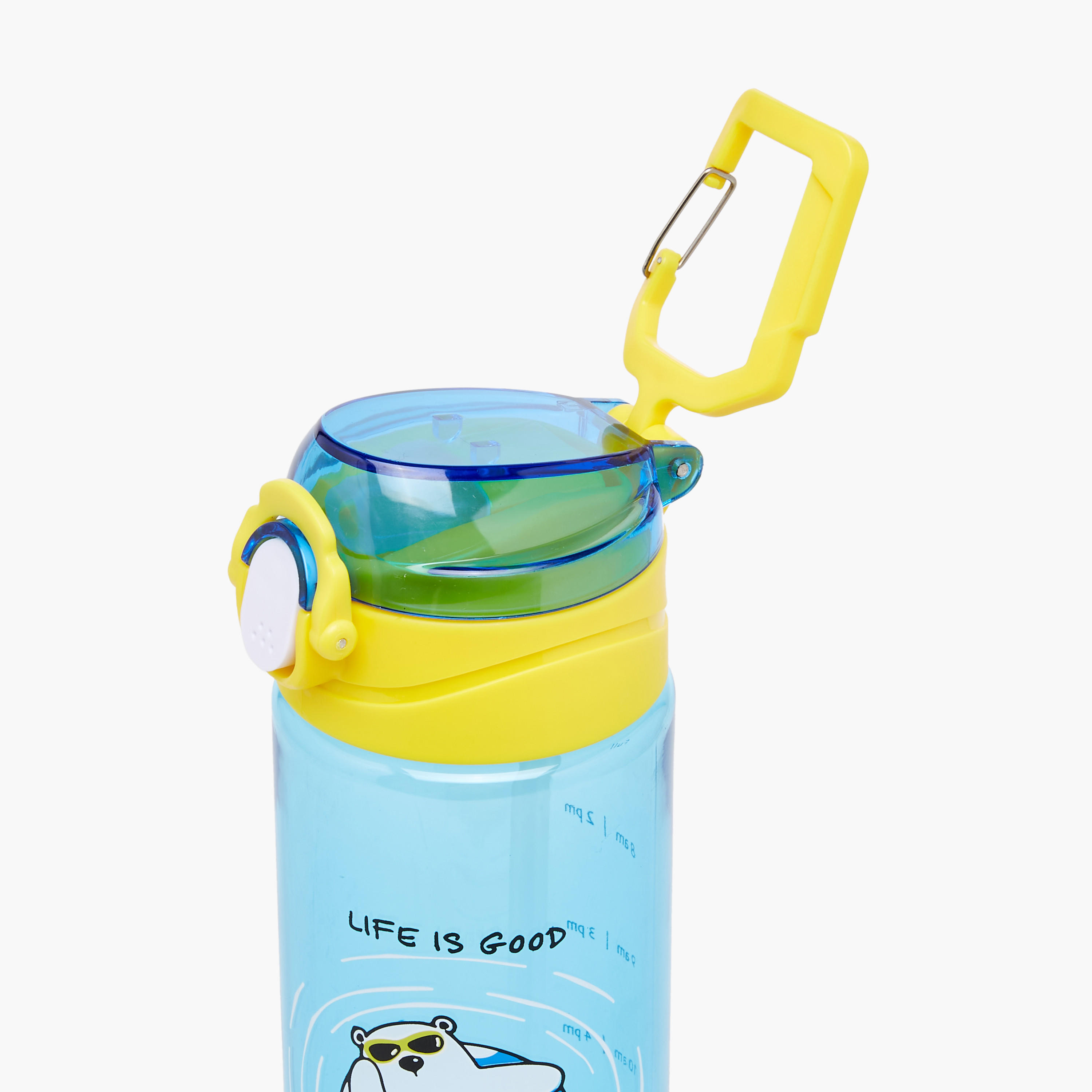 icon Printed Plastic Water Bottle with BPA-Free – 700 ml-school-waterbottles-image-3