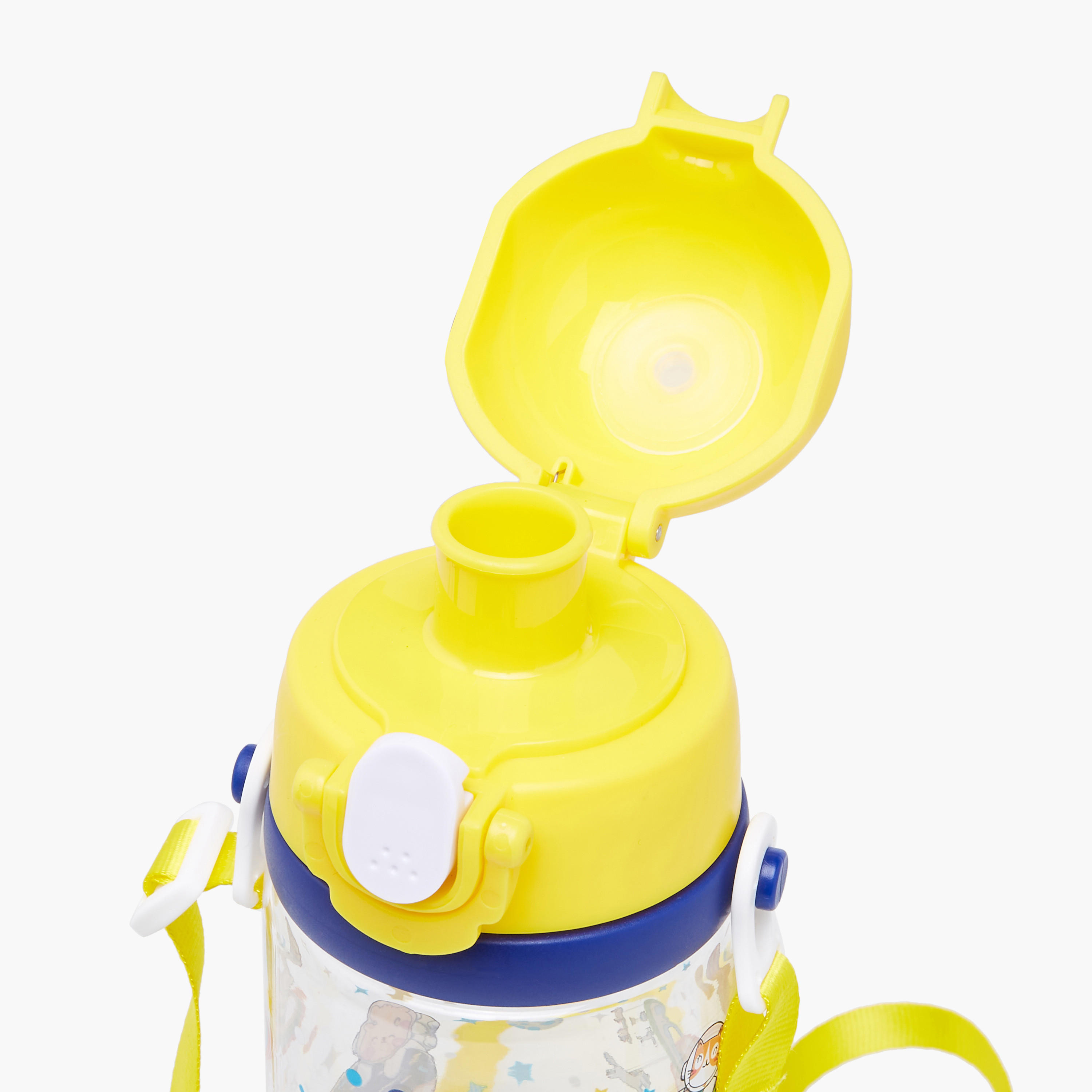 icon Space Plastic Water Bottle with Sipper and BPA-Free – 580 ml-school-waterbottles-image-5