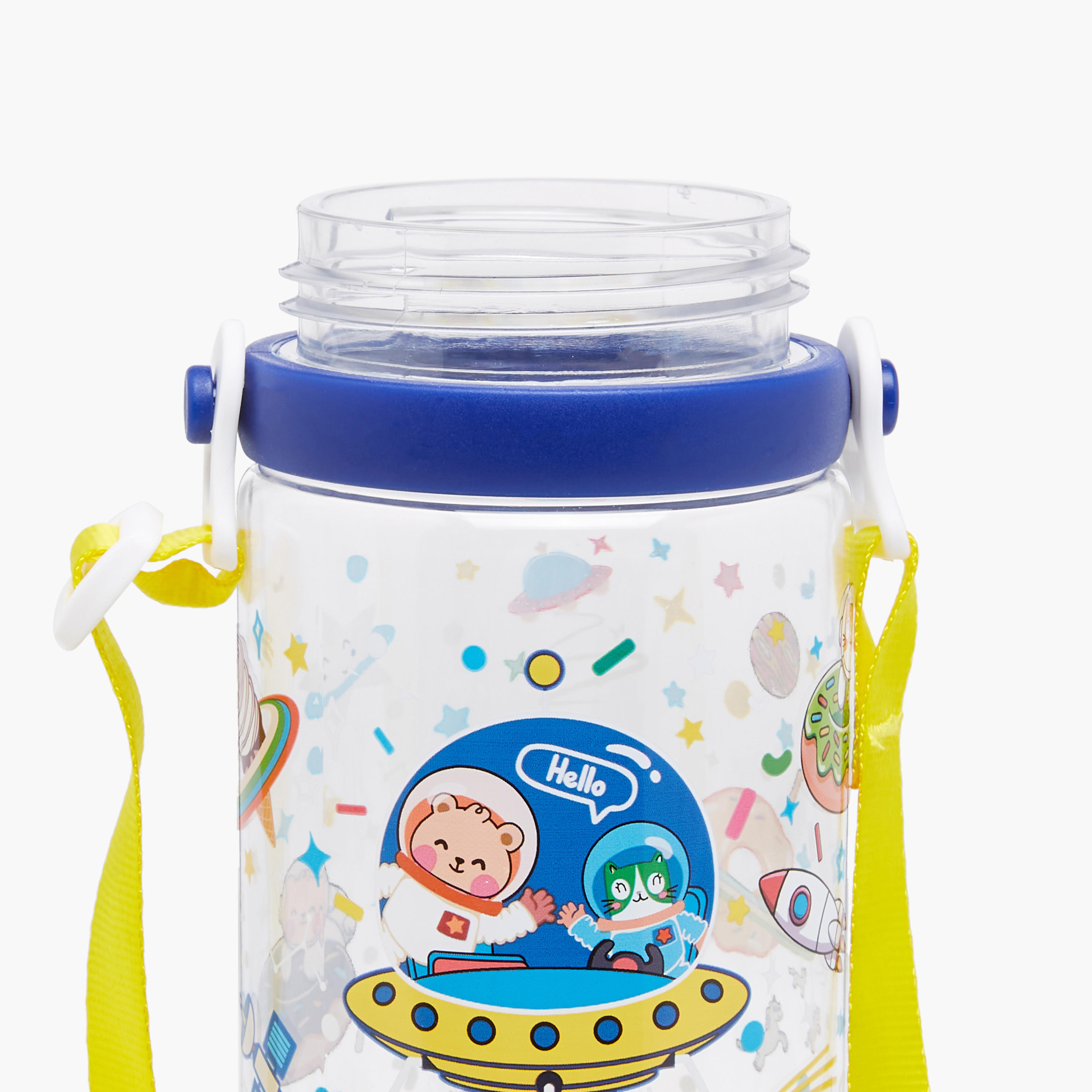 icon Space Plastic Water Bottle with Sipper and BPA-Free – 580 ml-school-waterbottles-image-6