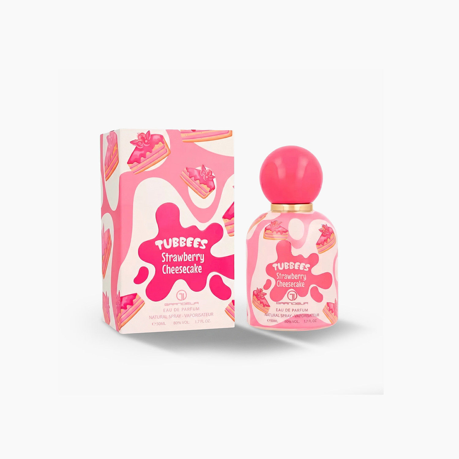 Tubbees Strawberry Cheesecake Eau de Parfum - 50 ml-beautyandpersonalcare-fragrance-unisex-image-2