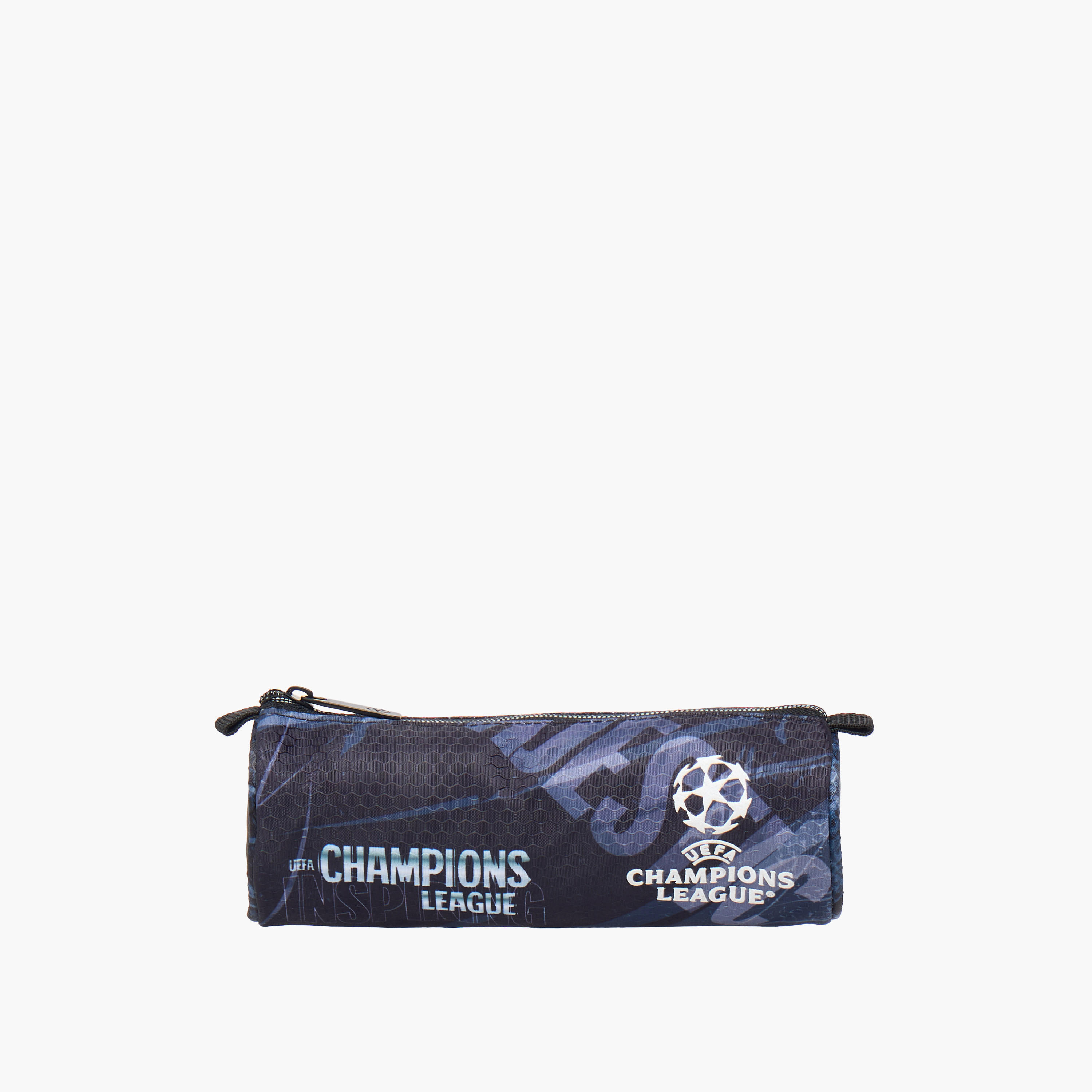 Champions League Printed Pencil Pouch with Zip Closure-school-stationery-pencilcases-image-1