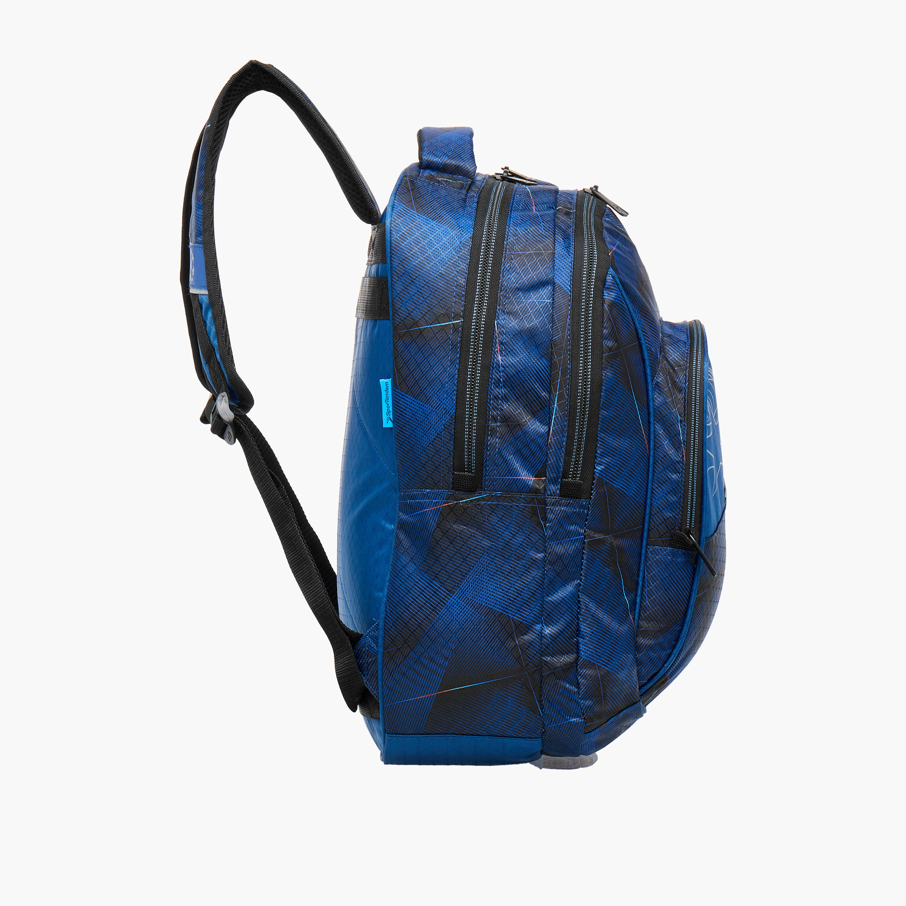 Champions League Printed Backpack with Adjustable Straps and Zip Closure - 34x15x46 cms-school-bagsandbackpacks-backpacks-image-3