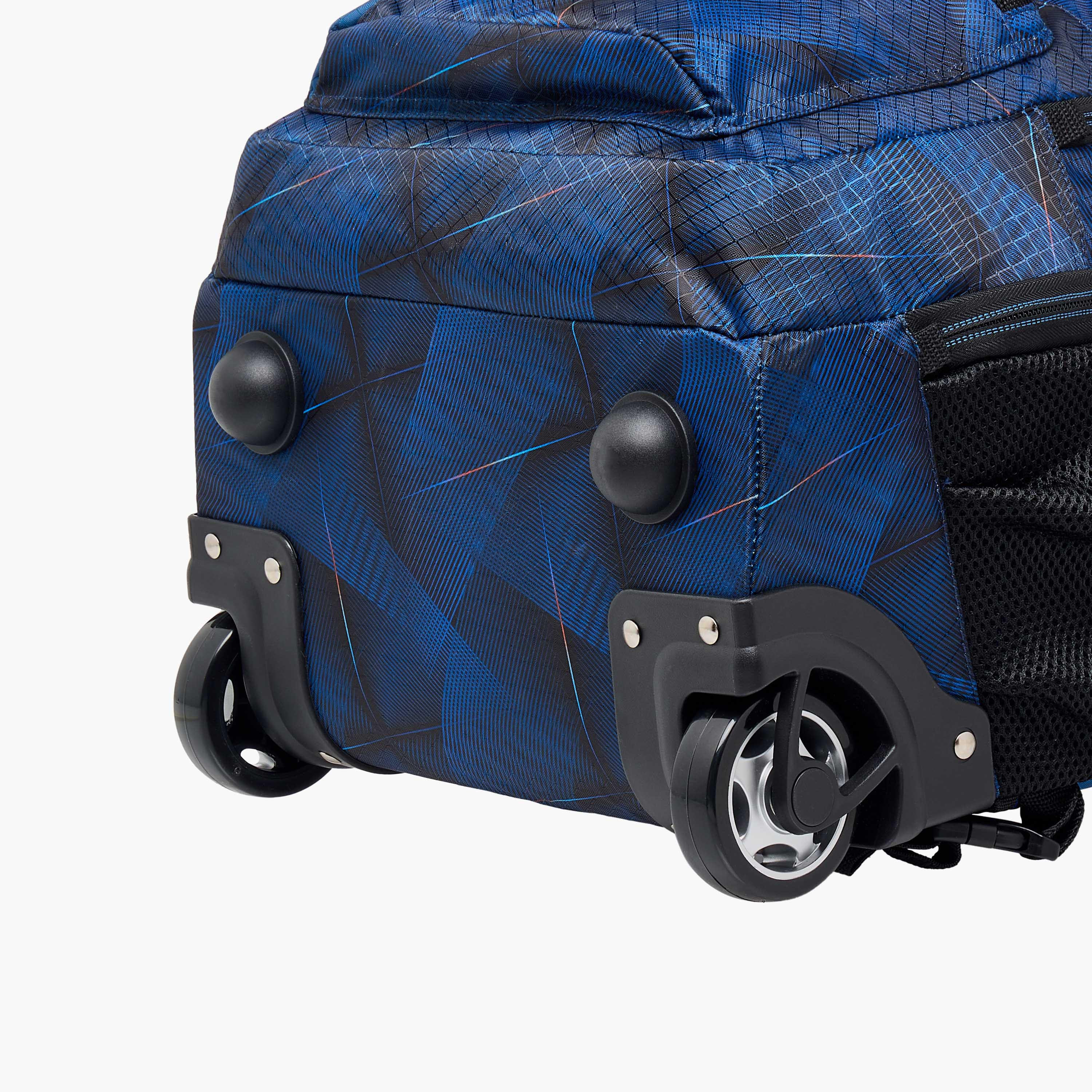 Champions League Football Trolley Bag for Boys 8-13 Years with Retractable Handle -school-bagsandbackpacks-trolleybags-image-7