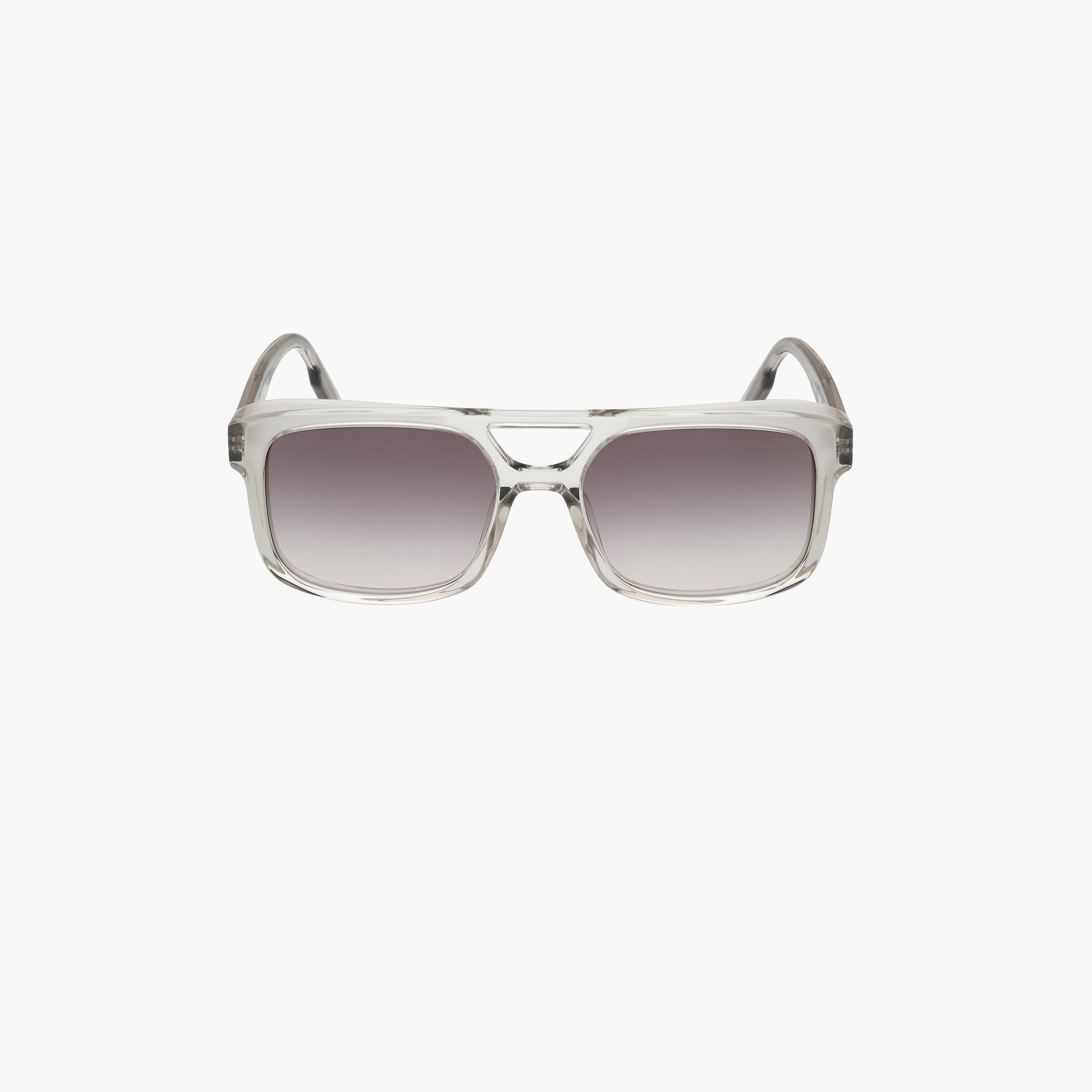 Zegna 57 MM Gradient Smoke Navigator Sunglasses EZ020920B57-men-sunglasses-image-4
