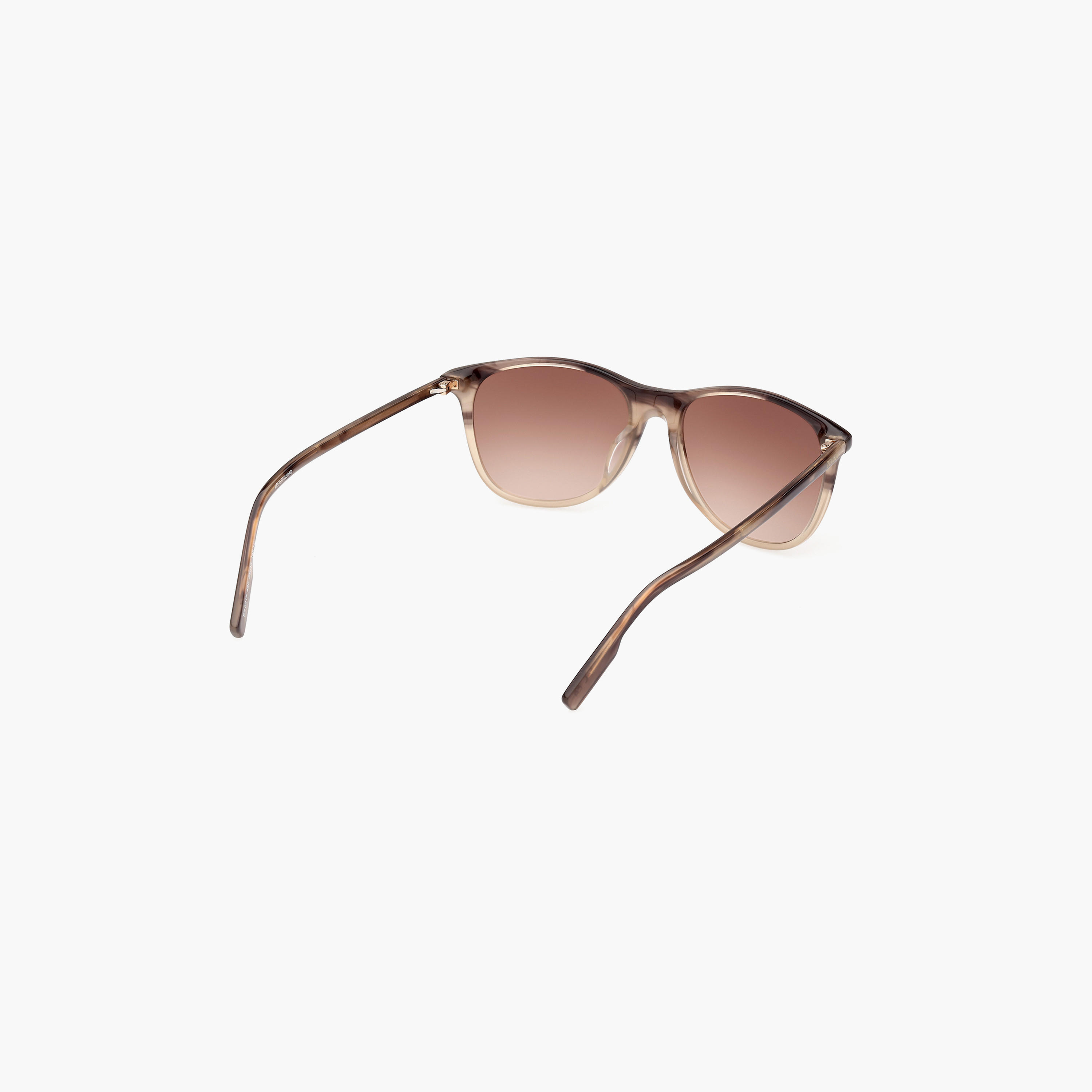 Zegna 55 MM Gradient Brown Geometric Sunglasses EZ021748F55-men-sunglasses-image-8