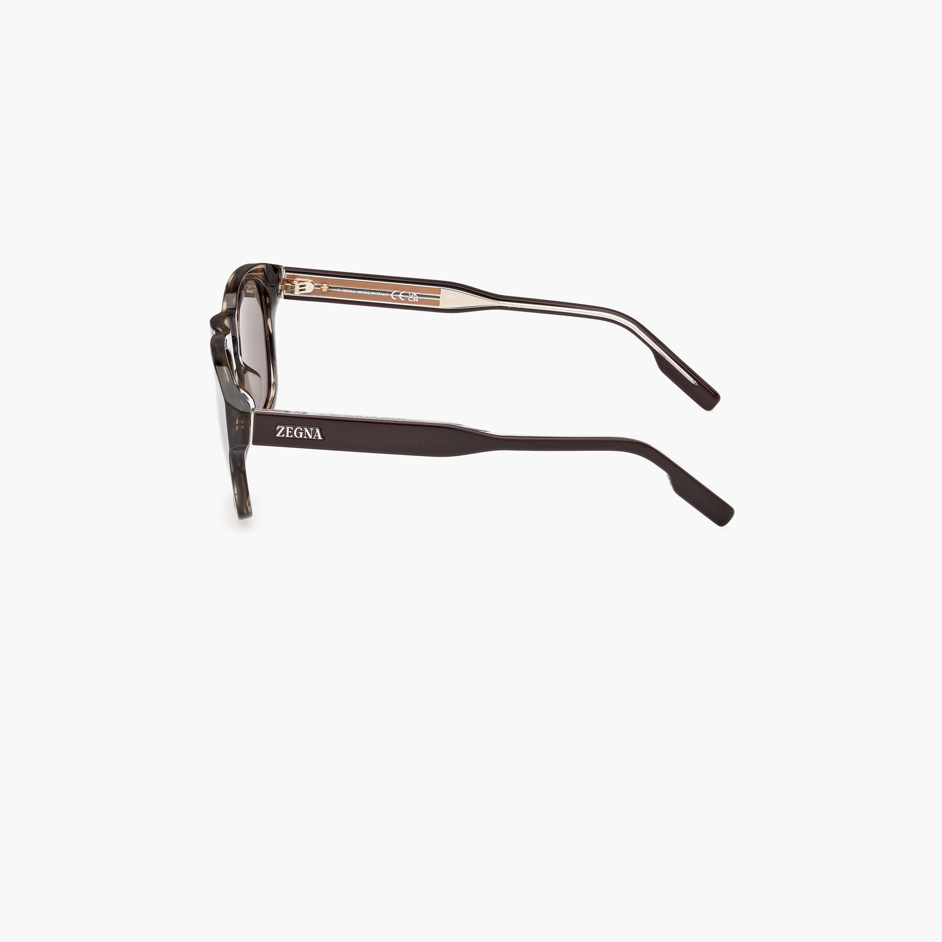 Zegna 52 MM Roviex Round Sunglasses EZ022120J52-men-sunglasses-image-5