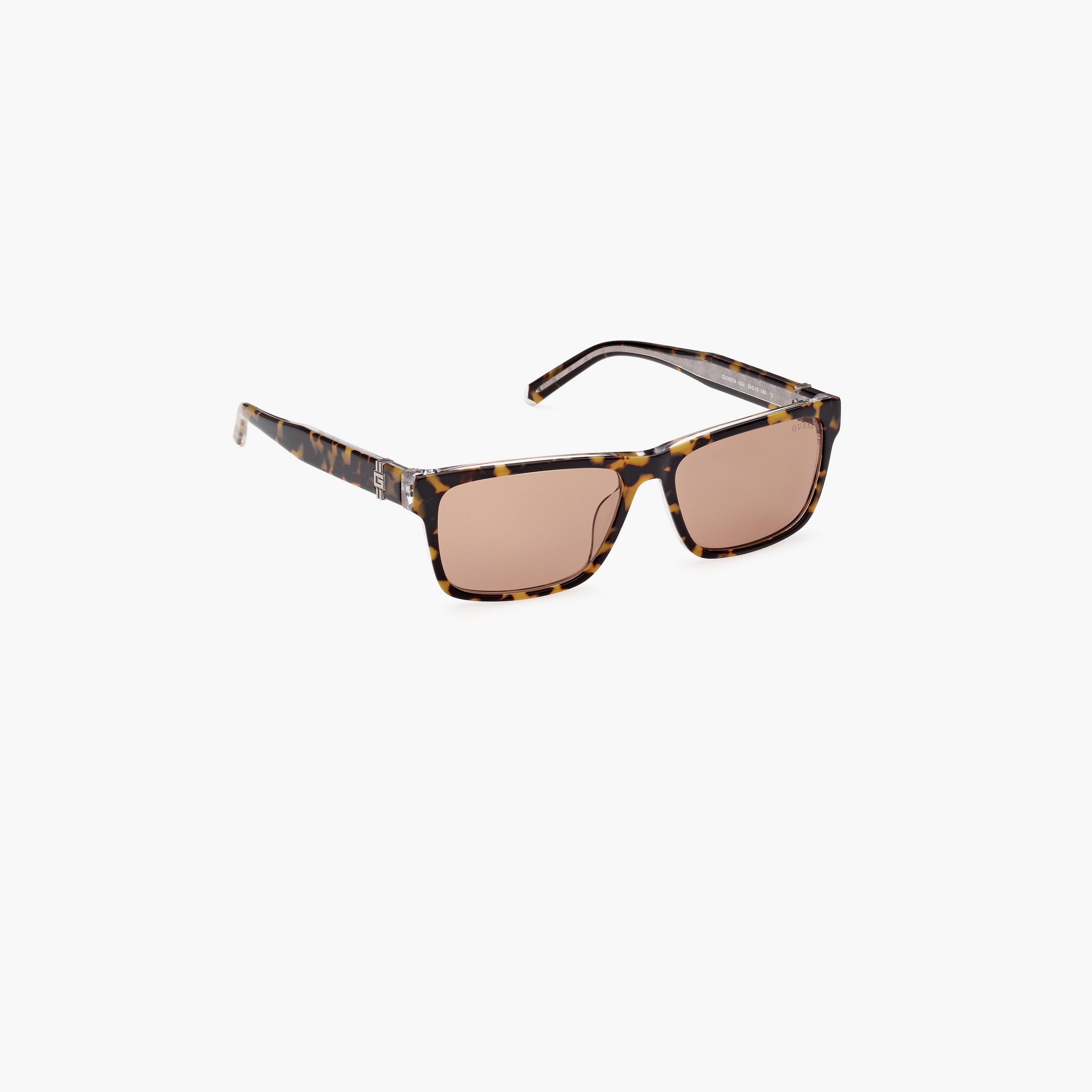 Guess 55 MM Brown Rectangular Sunglasses GU0007453E55-men-sunglasses-image-3