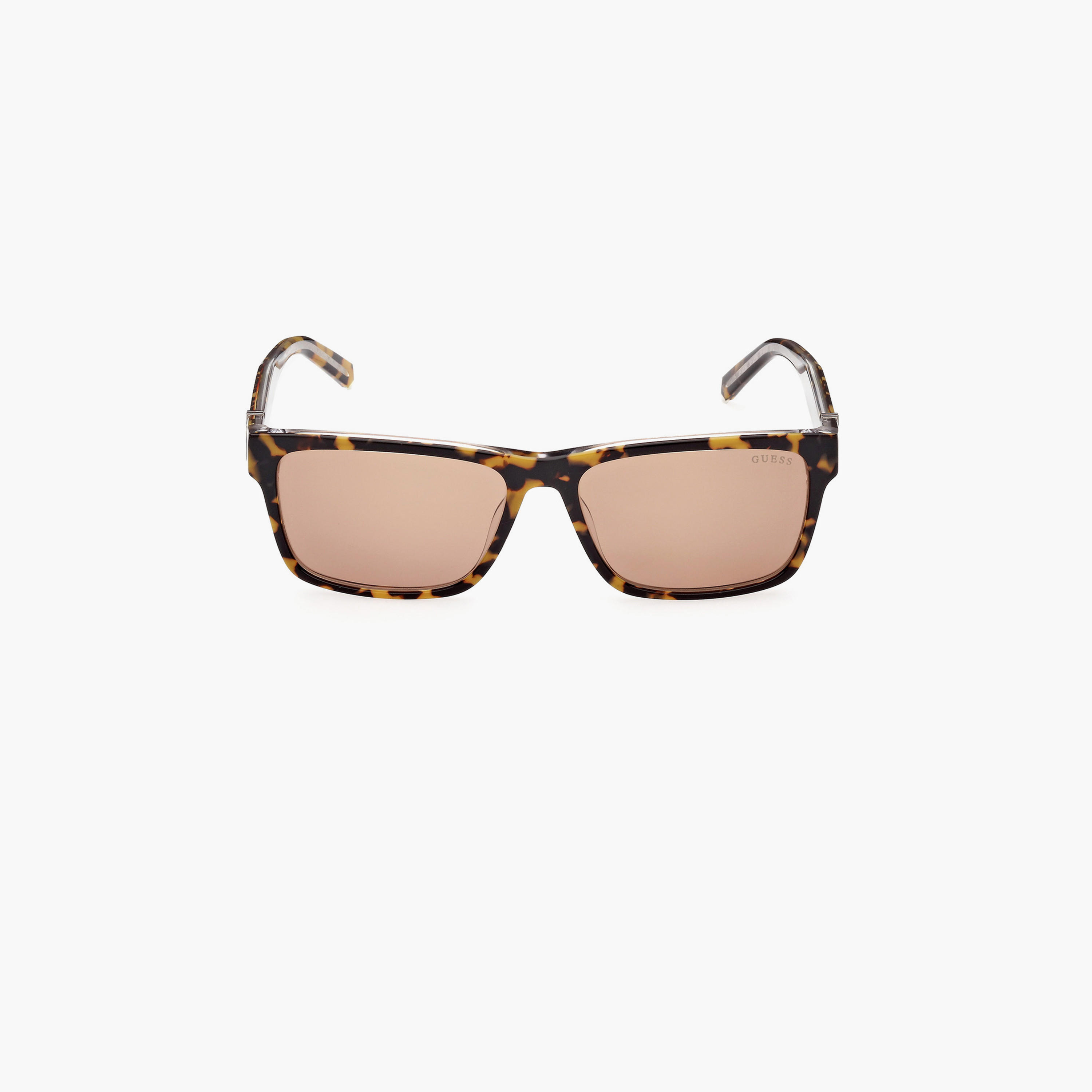 Guess 55 MM Brown Rectangular Sunglasses GU0007453E55-men-sunglasses-image-4