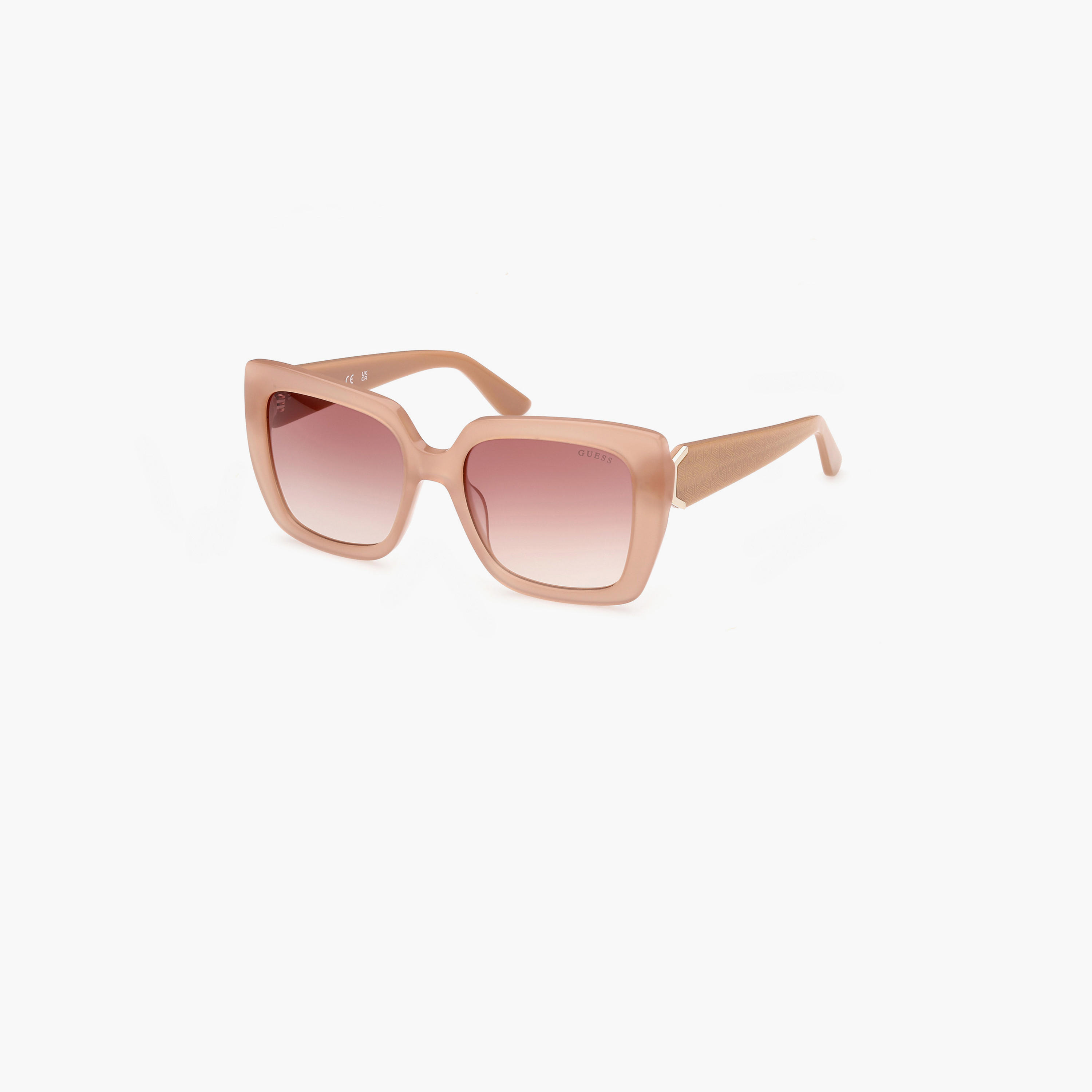 غيس- نظارة شمسية مربعة لون بني متدرج 53 مم GU788957F53-women-sunglasses-image-3