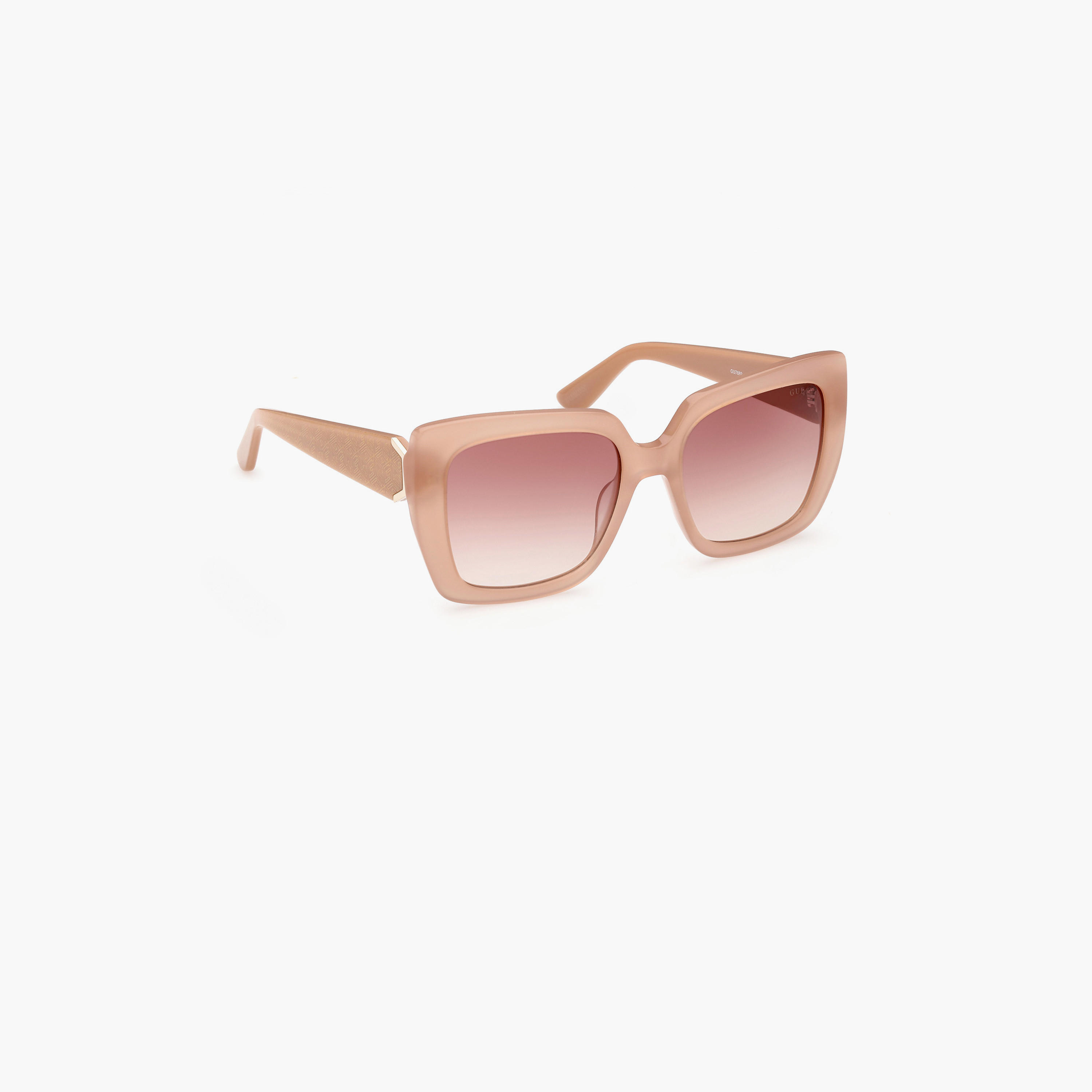 Guess 53 MM Gradient Brown Square Sunglasses GU788957F53-women-sunglasses-image-4
