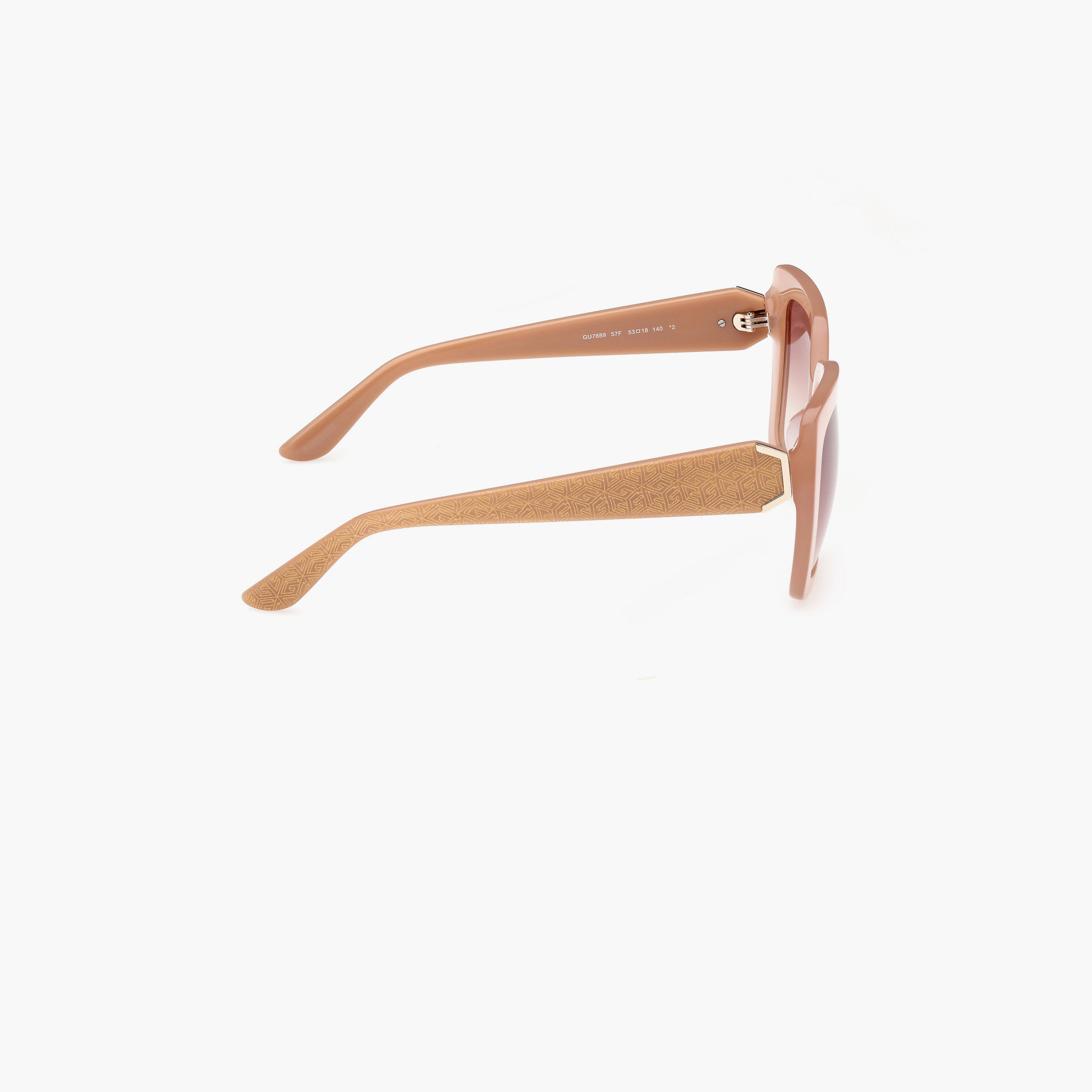 غيس- نظارة شمسية مربعة لون بني متدرج 53 مم GU788957F53-women-sunglasses-image-9