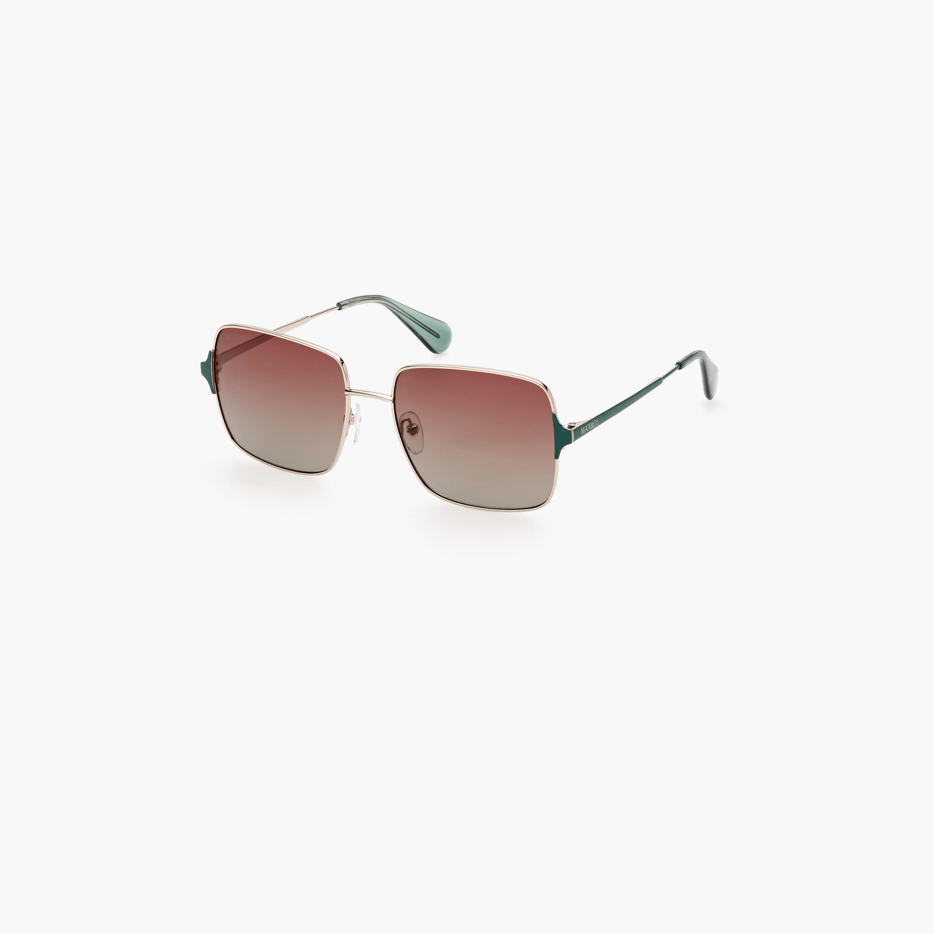 ماكس&كو.- نظارة شمسية مربعة بوردو متدرج 56 مم MO007232P56-women-sunglasses-image-1