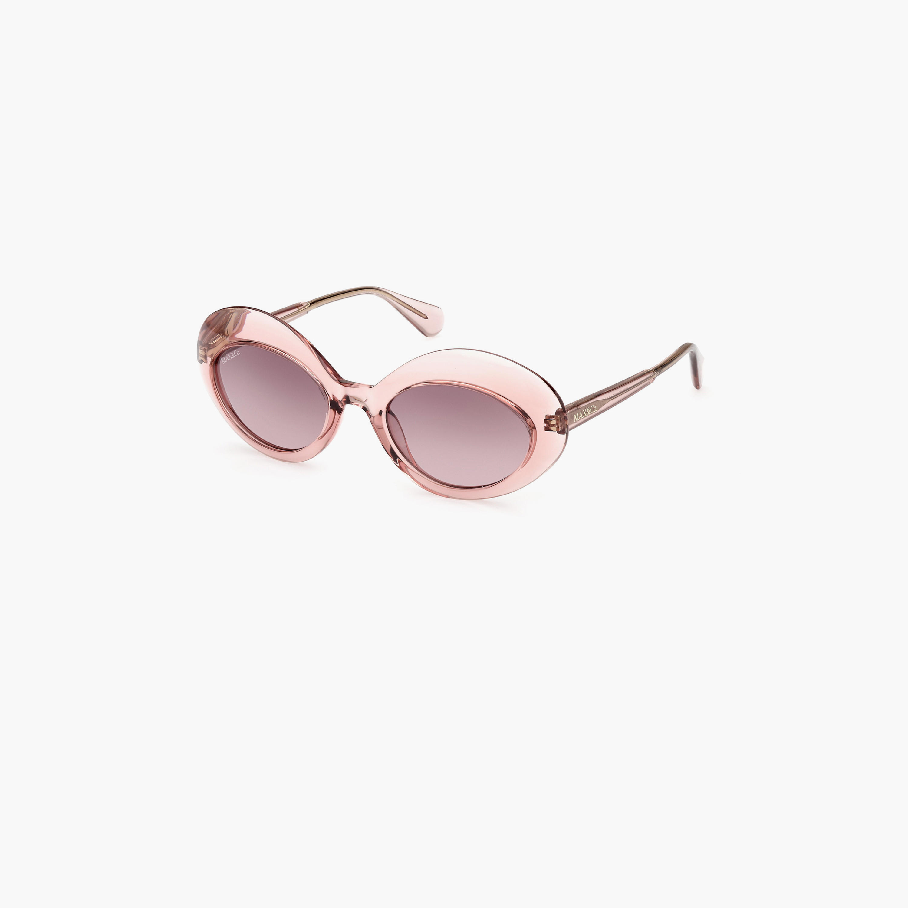 Max&Co. 52 MM Gradient Brown Butterfly Sunglasses MO008072F52-women-sunglasses-image-1