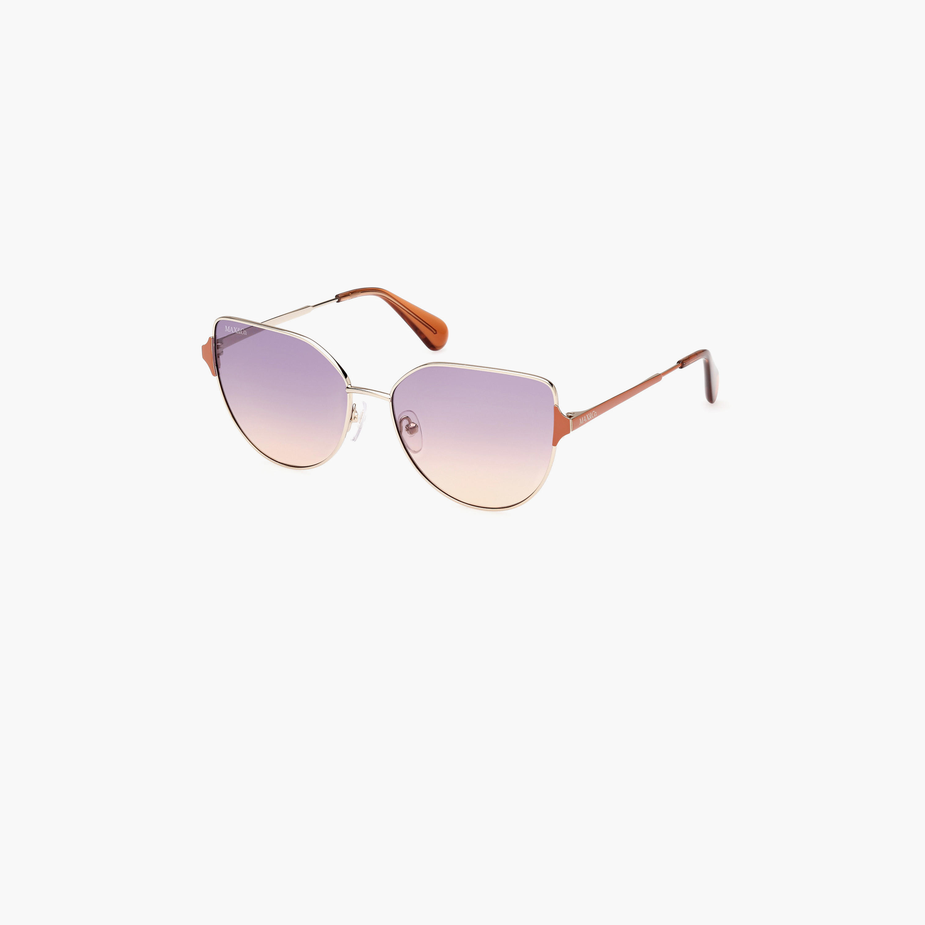 ماكس&كو.- نظارة شمسية قطة بنفسجية متدرج 57 مم MO008232Z57-women-sunglasses-image-1