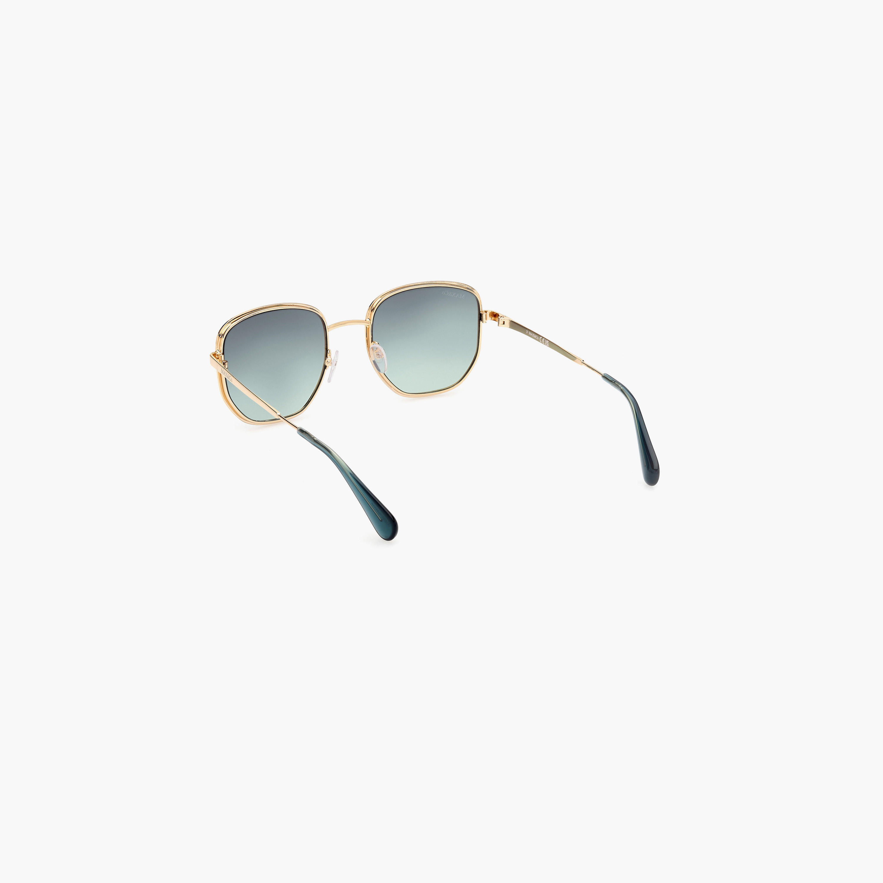 Max&Co. 52 MM Gradient Green Round Sunglasses MO009130P52-women-sunglasses-image-6