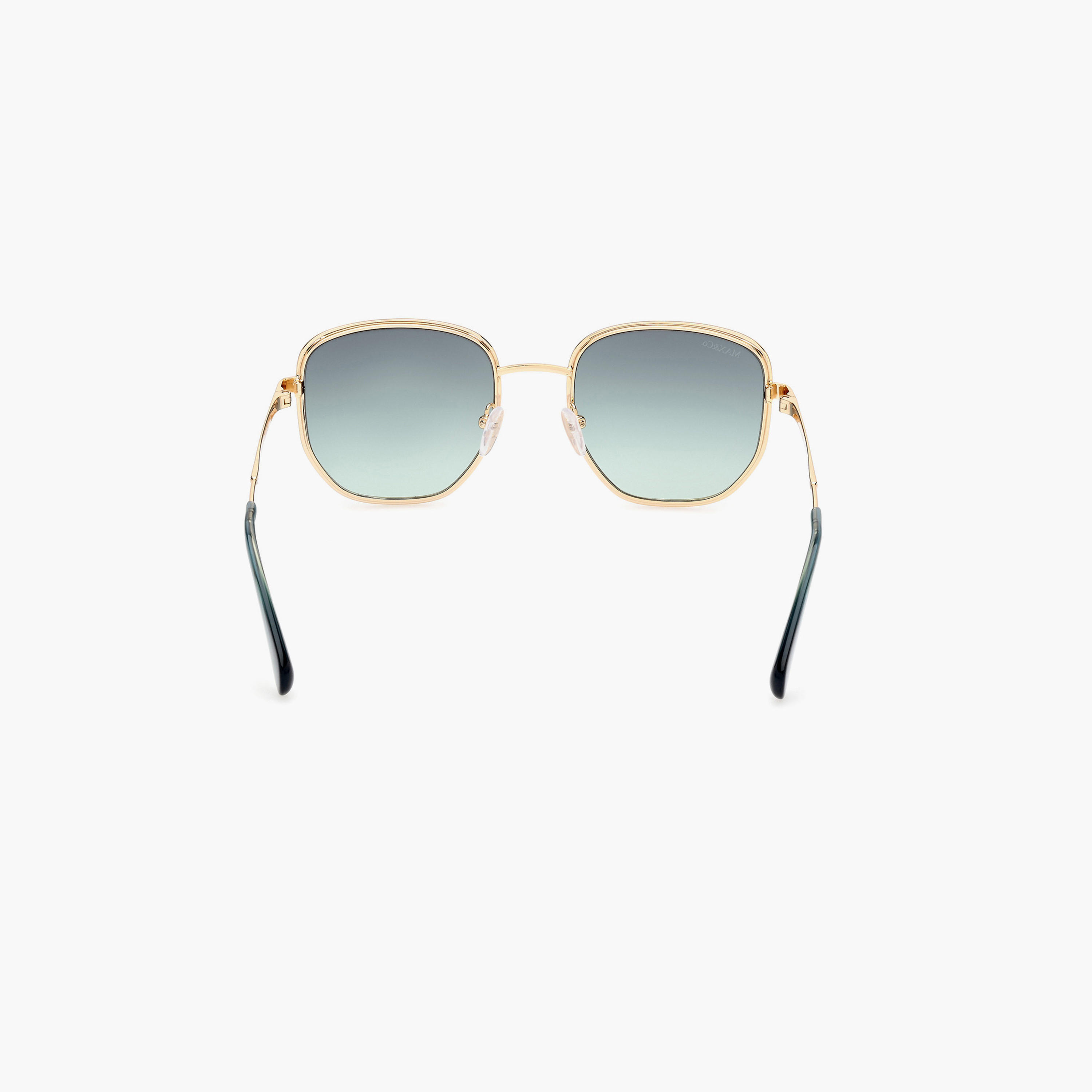 Max&Co. 52 MM Gradient Green Round Sunglasses MO009130P52-women-sunglasses-image-7