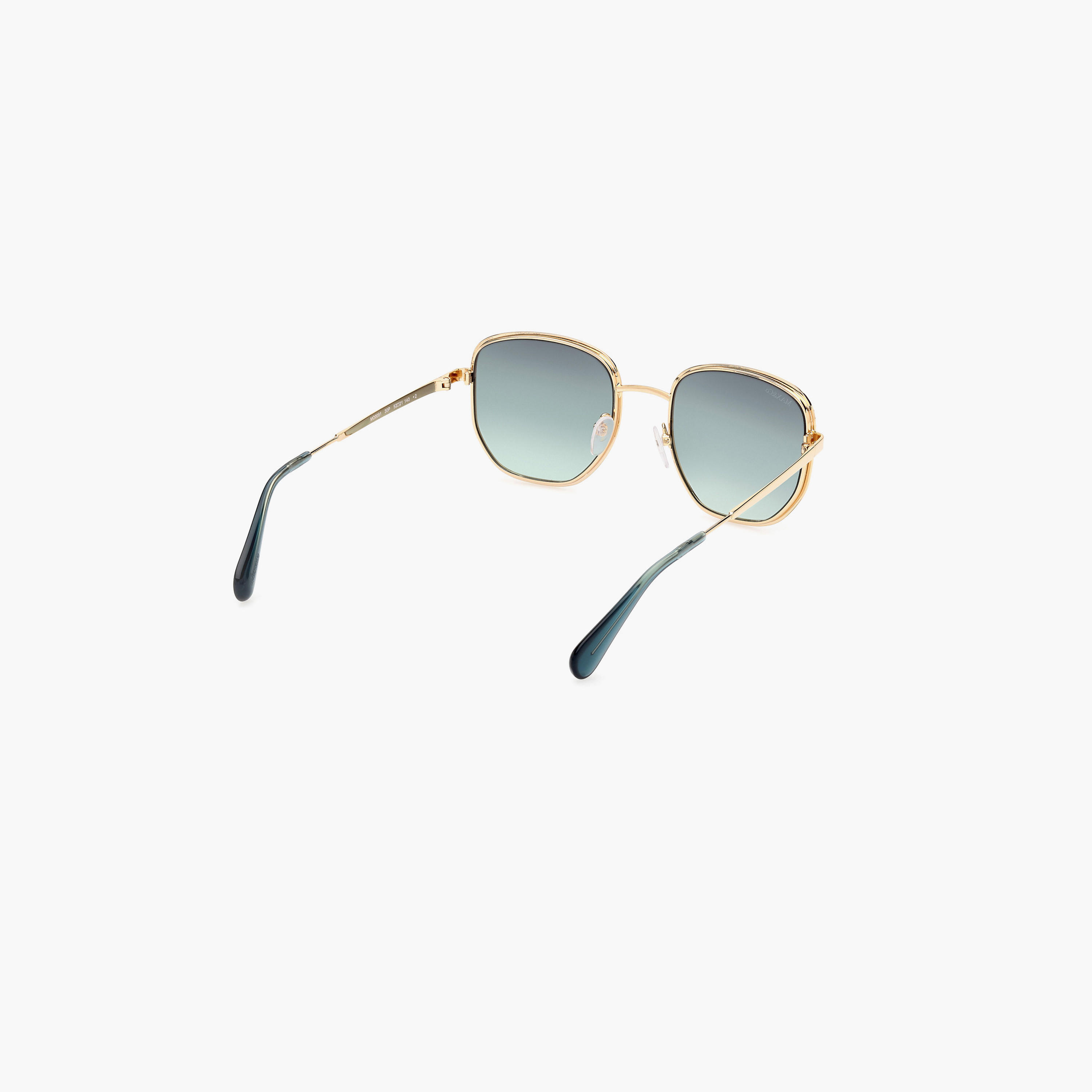 Max&Co. 52 MM Gradient Green Round Sunglasses MO009130P52-women-sunglasses-image-8