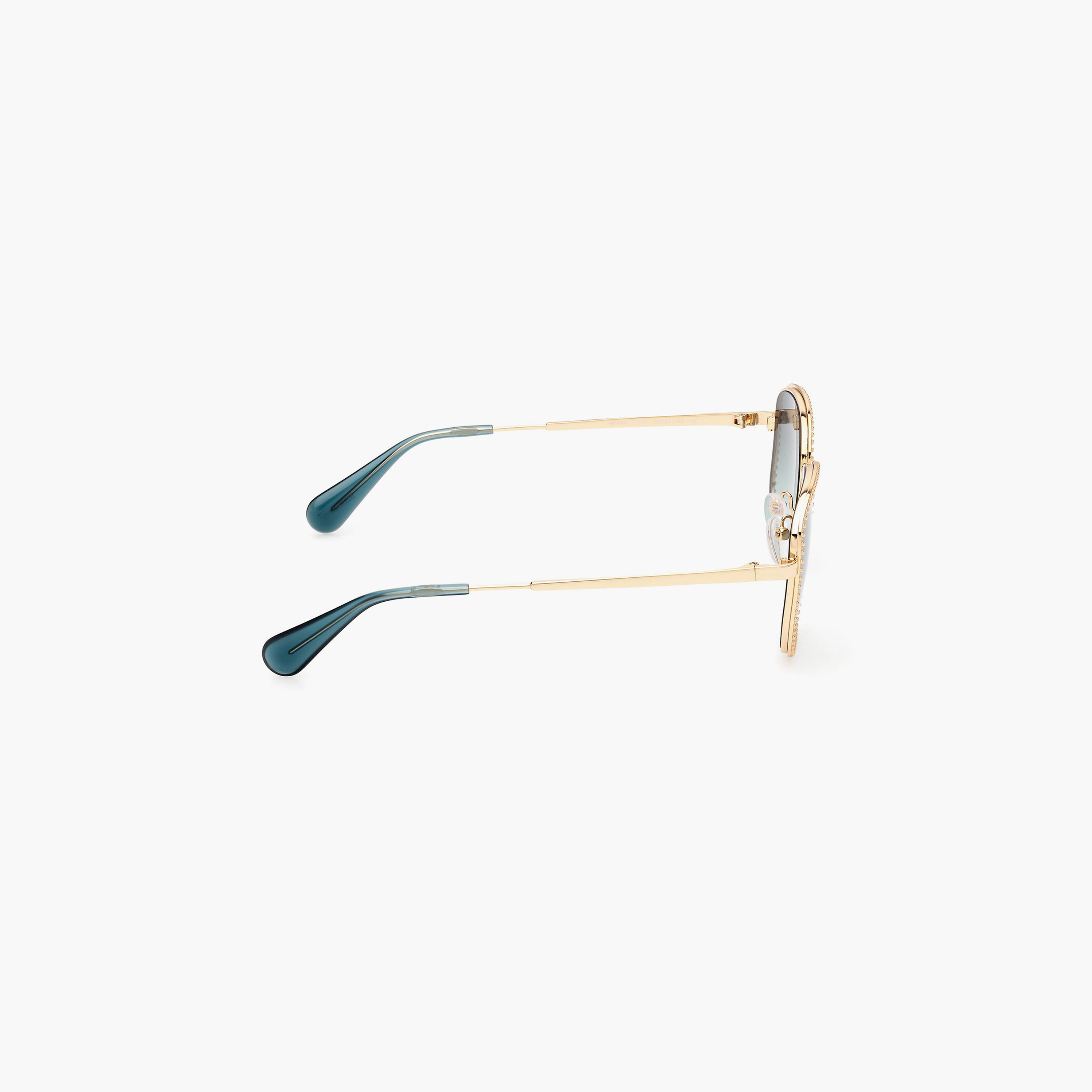 Max&Co. 52 MM Gradient Green Round Sunglasses MO009130P52-women-sunglasses-image-9