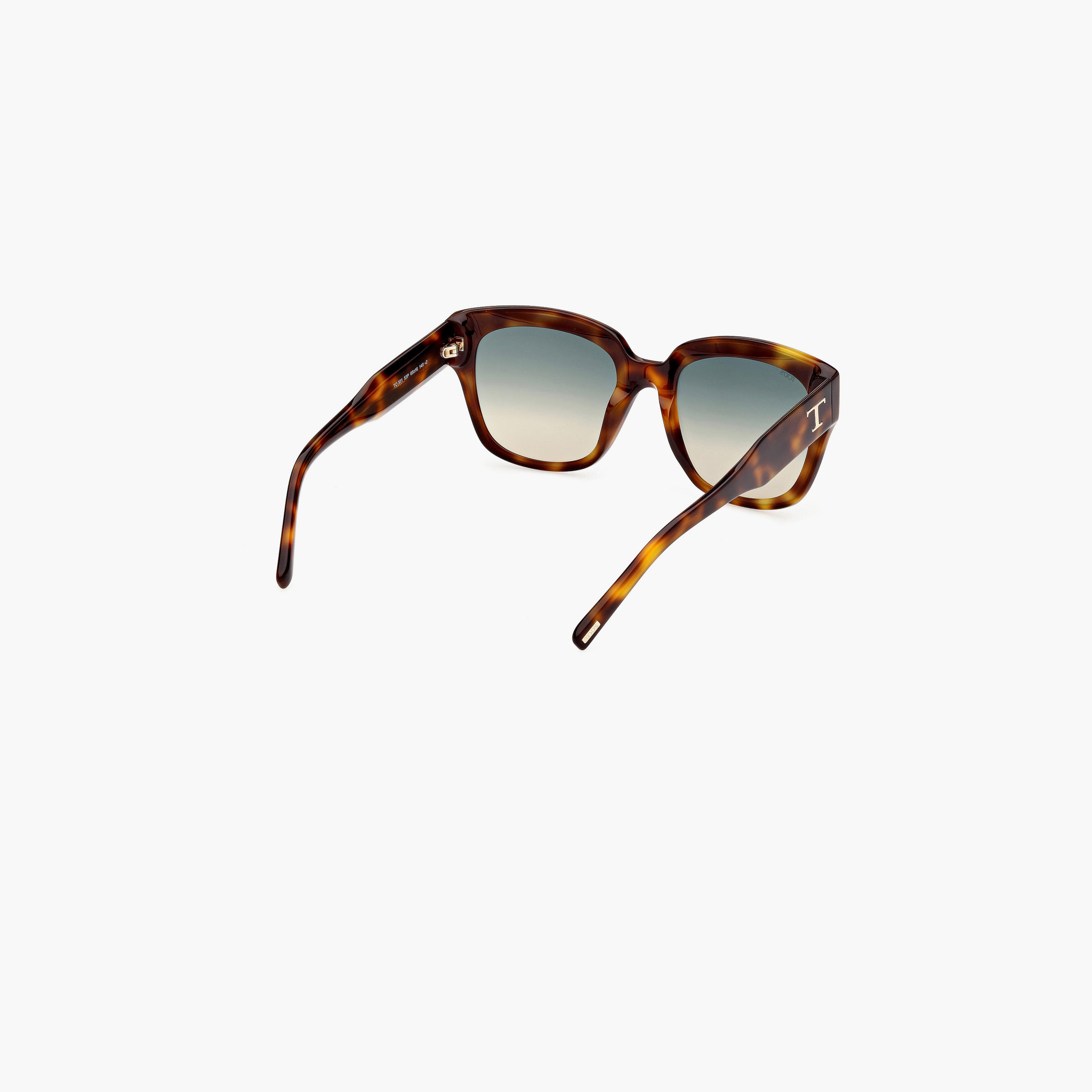 Tod's 65 MM Gradient Green Geometric Sunglasses TO033153P65-women-sunglasses-image-8