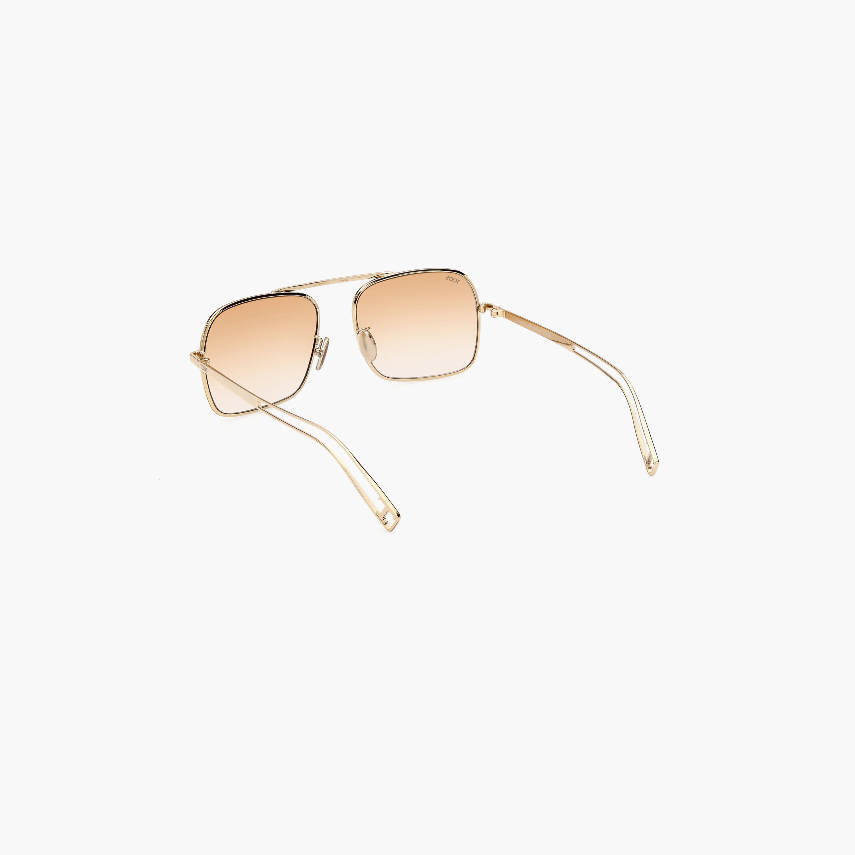 تودس- نظارة شمسية مربعة لون بني متدرج 56 مم TO034530F56-men-sunglasses-image-7