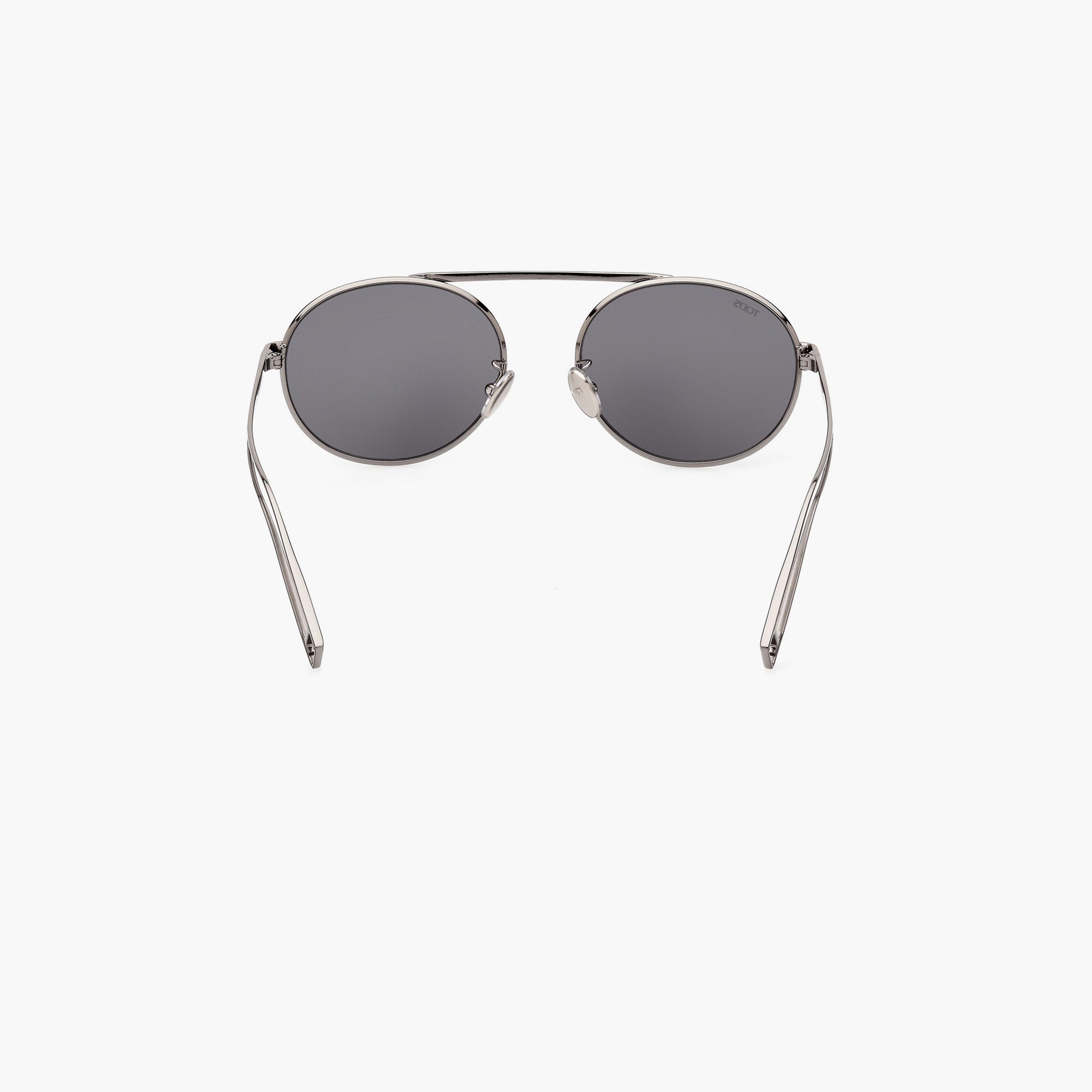 Tod's 54 MM Smoke Round Sunglasses TO034608A54-women-sunglasses-image-7