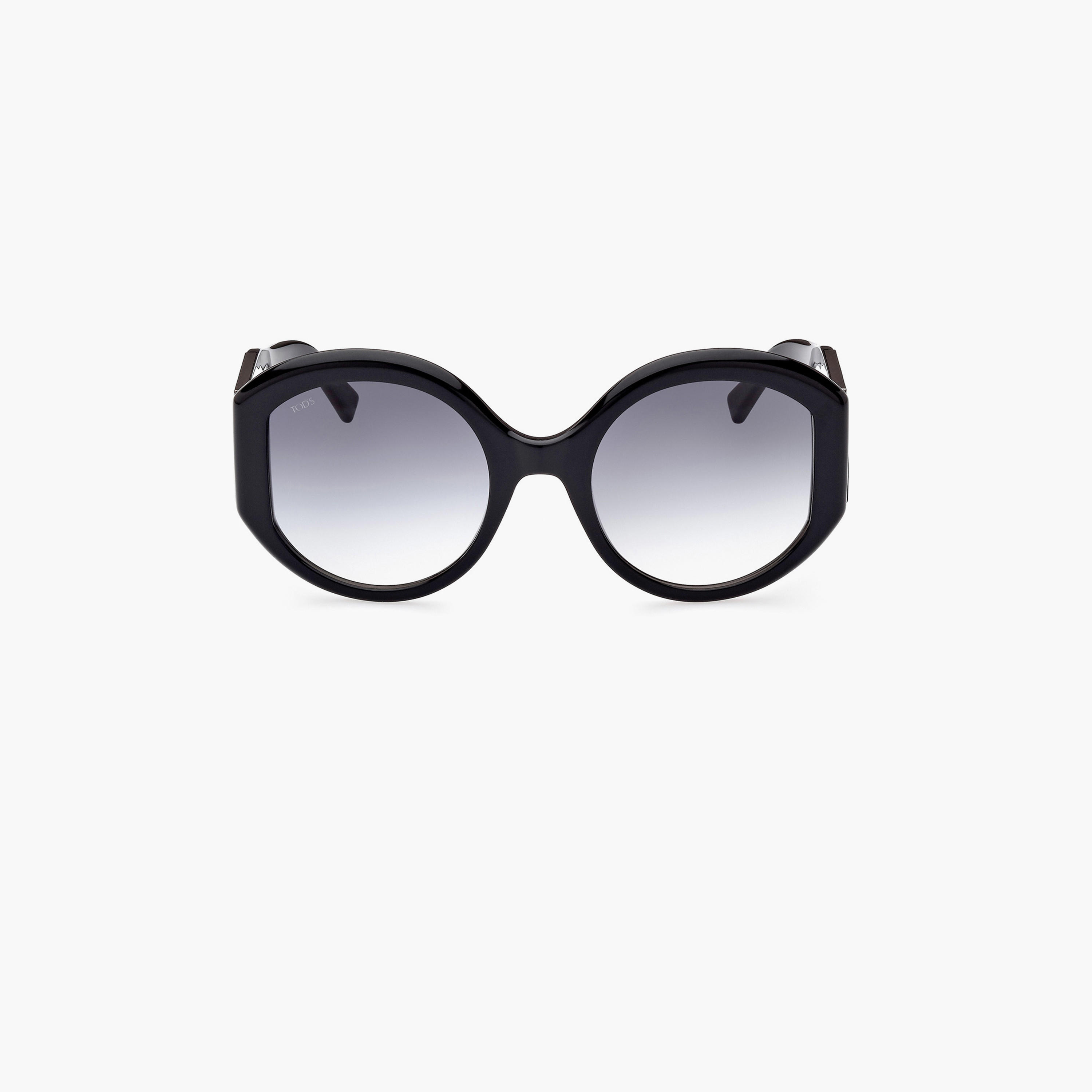 تودس- نظارة شمسية دائرية متدرج 55 مم TO034901B55-women-sunglasses-image-4