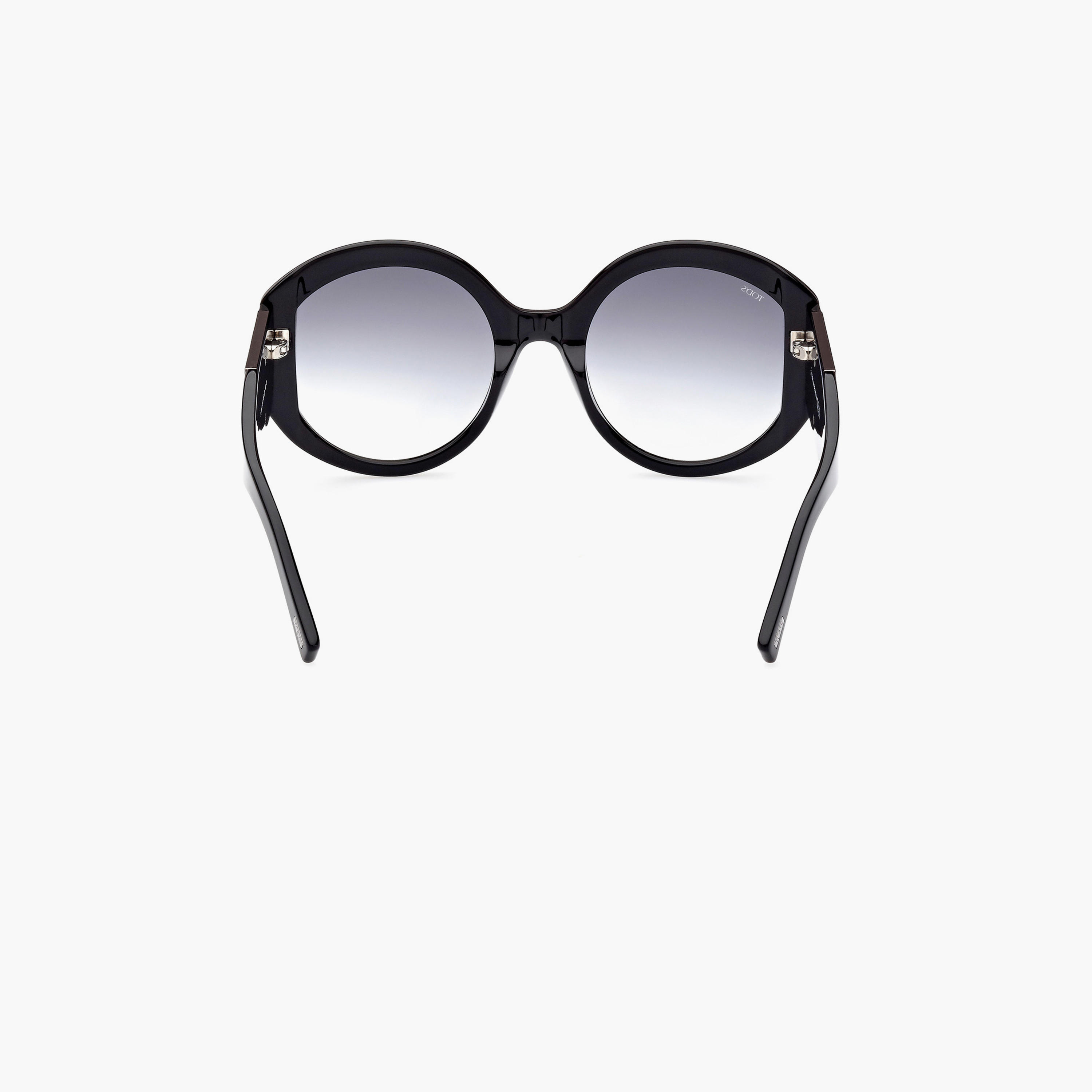 Tod's 55 MM Gradient Smoke Round Sunglasses TO034901B55-women-sunglasses-image-7
