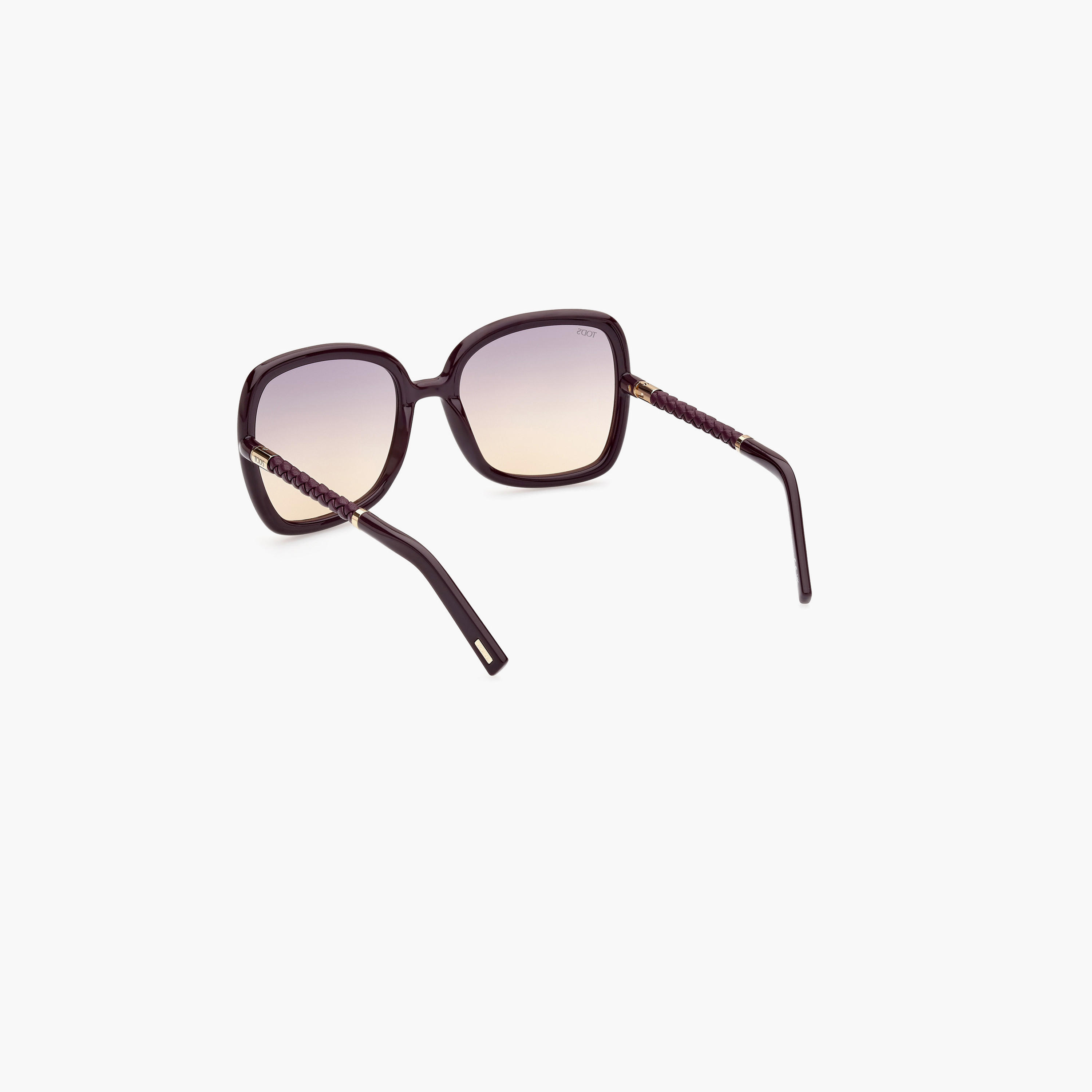 Tod's 59 MM Gradient Mirror Violet Square Sunglasses TO035181Z59-women-sunglasses-image-6