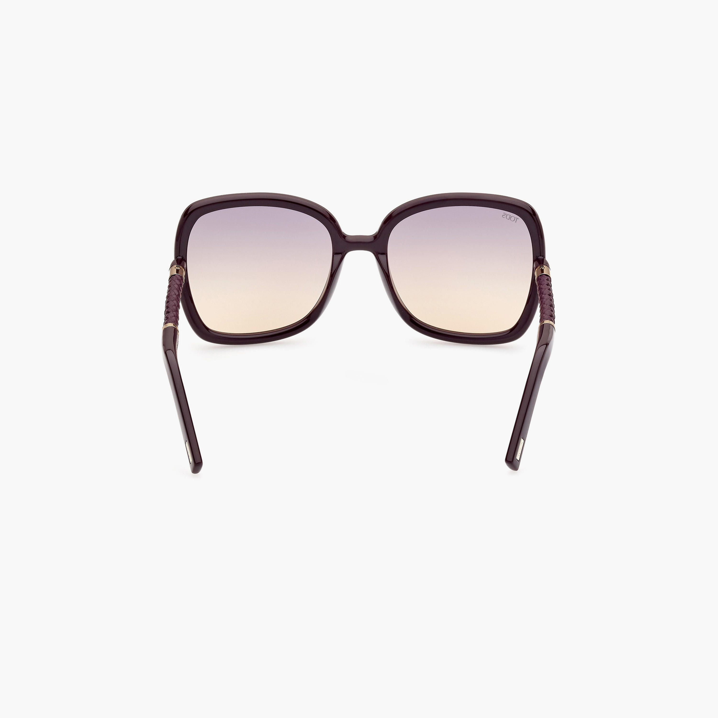 Tod's 59 MM Gradient Mirror Violet Square Sunglasses TO035181Z59-women-sunglasses-image-7