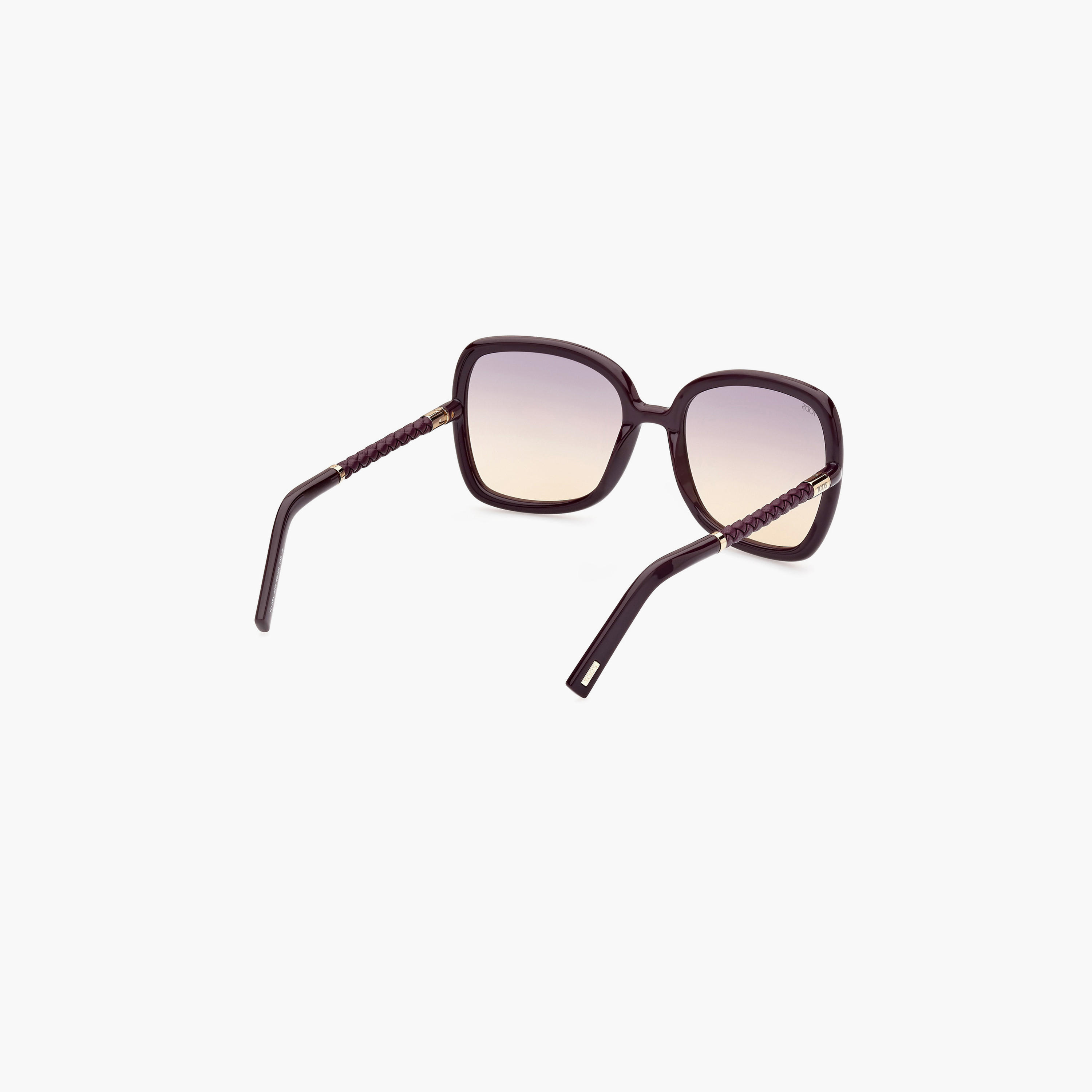Tod's 59 MM Gradient Mirror Violet Square Sunglasses TO035181Z59-women-sunglasses-image-8