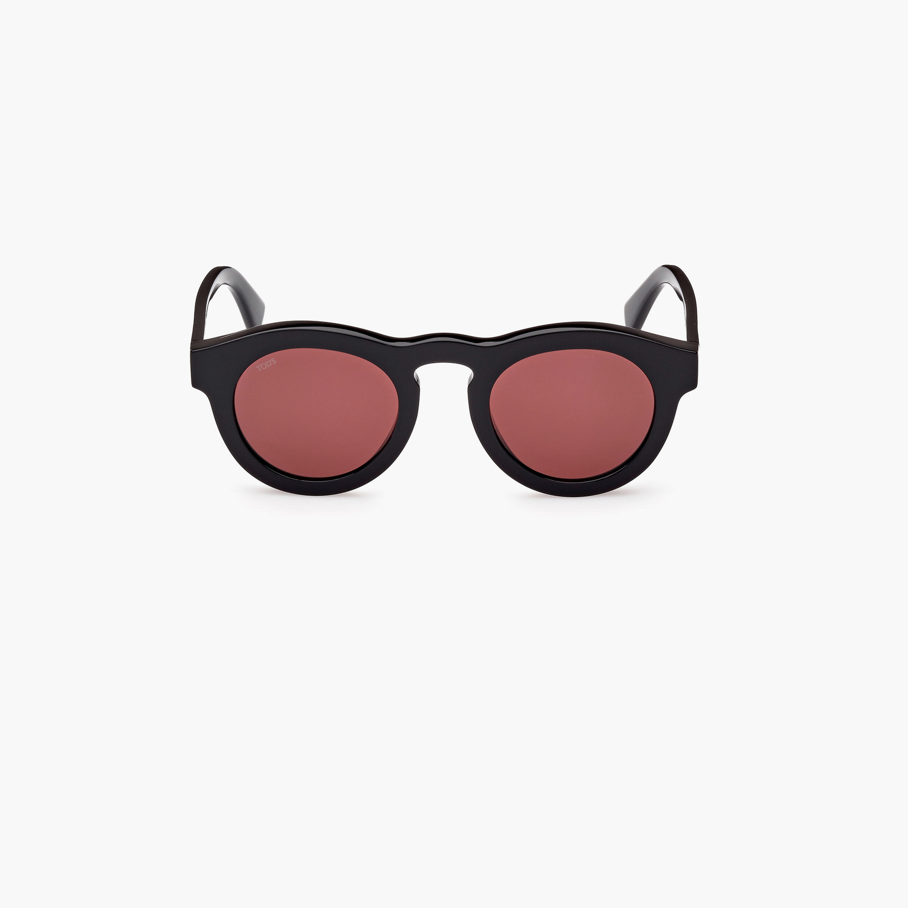 Tod's 48 MM Bordeaux Round Sunglasses TO035201S48-men-sunglasses-image-4