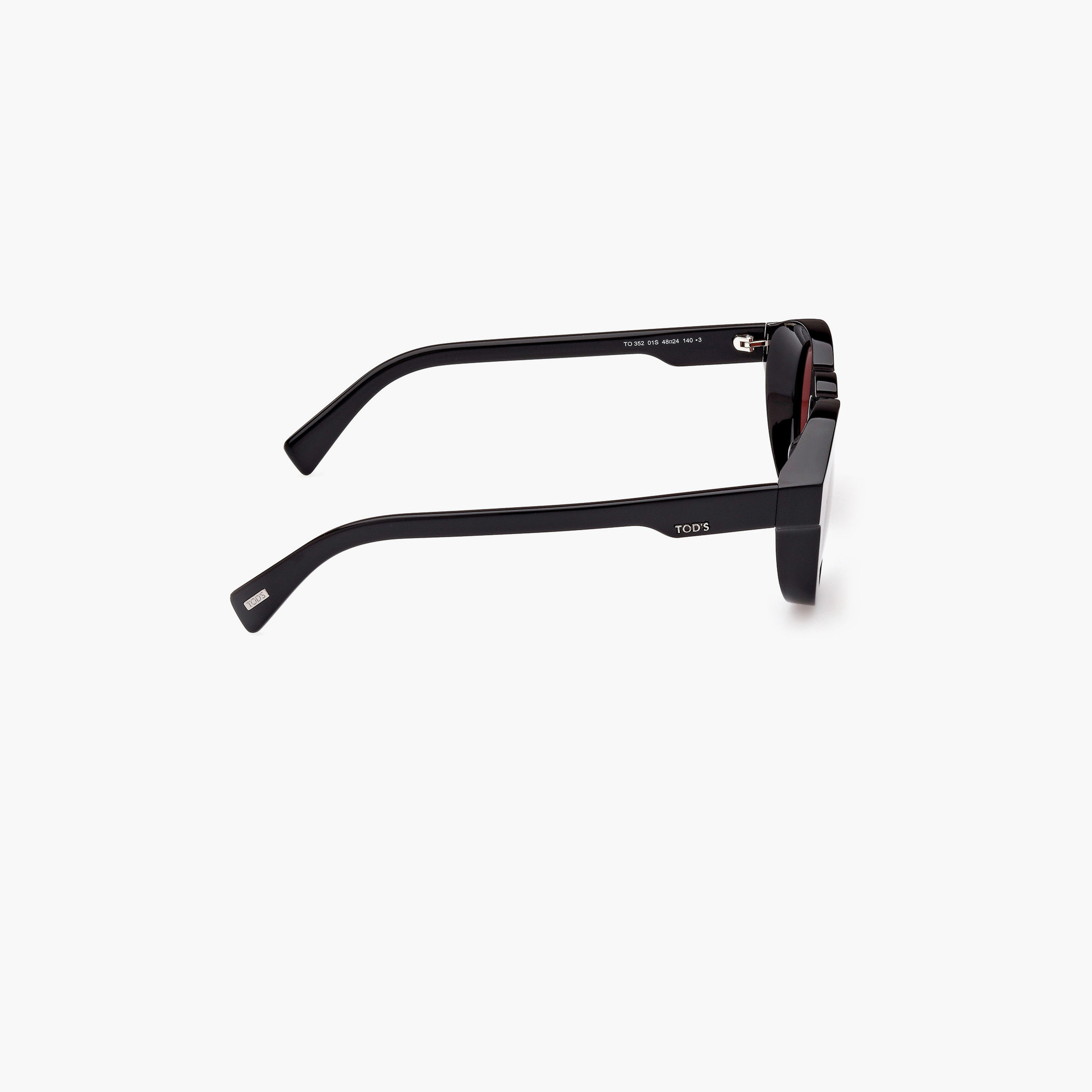 Tod's 48 MM Bordeaux Round Sunglasses TO035201S48-men-sunglasses-image-9
