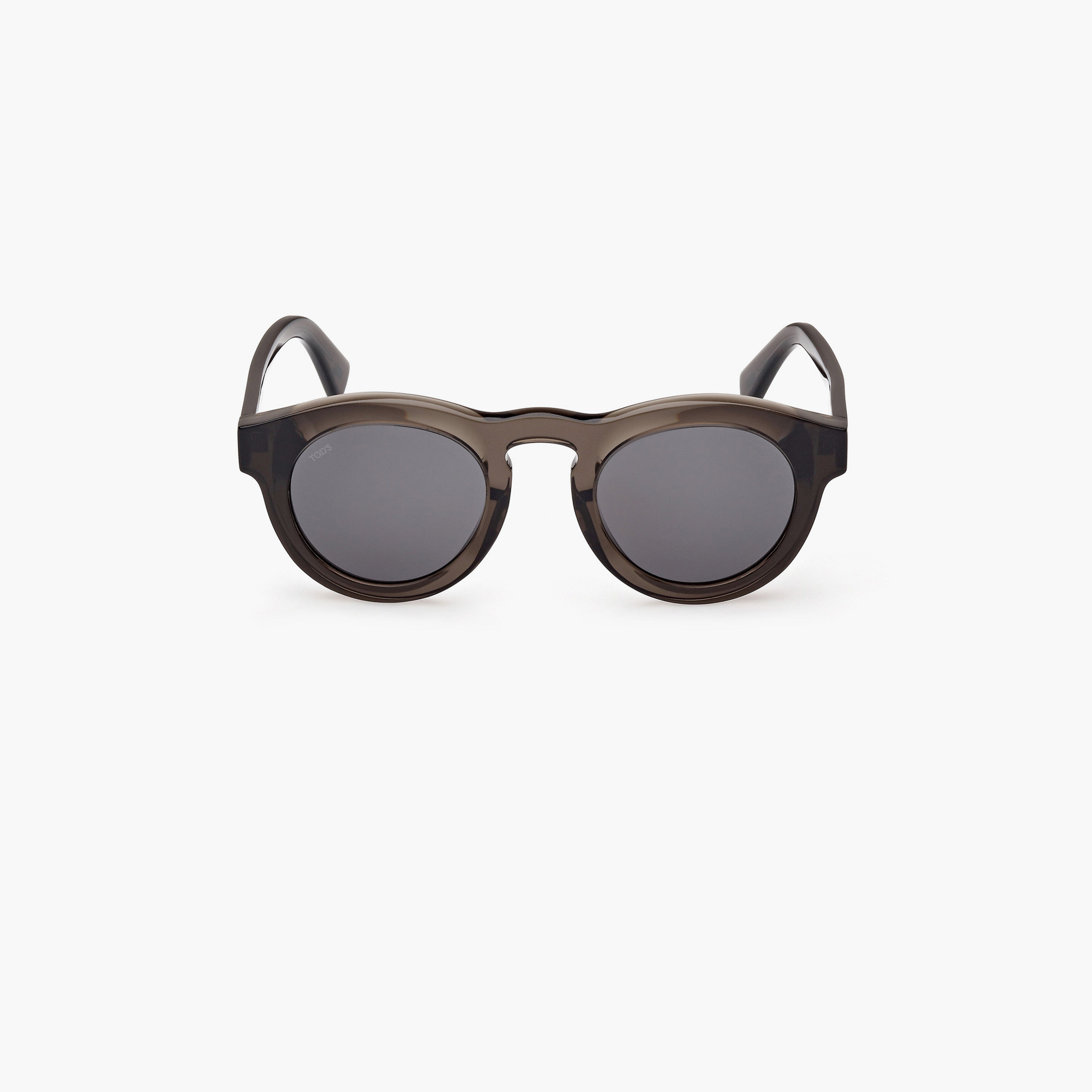 Tod's 48 MM Smoke Round Sunglasses TO035248A48-men-sunglasses-image-4