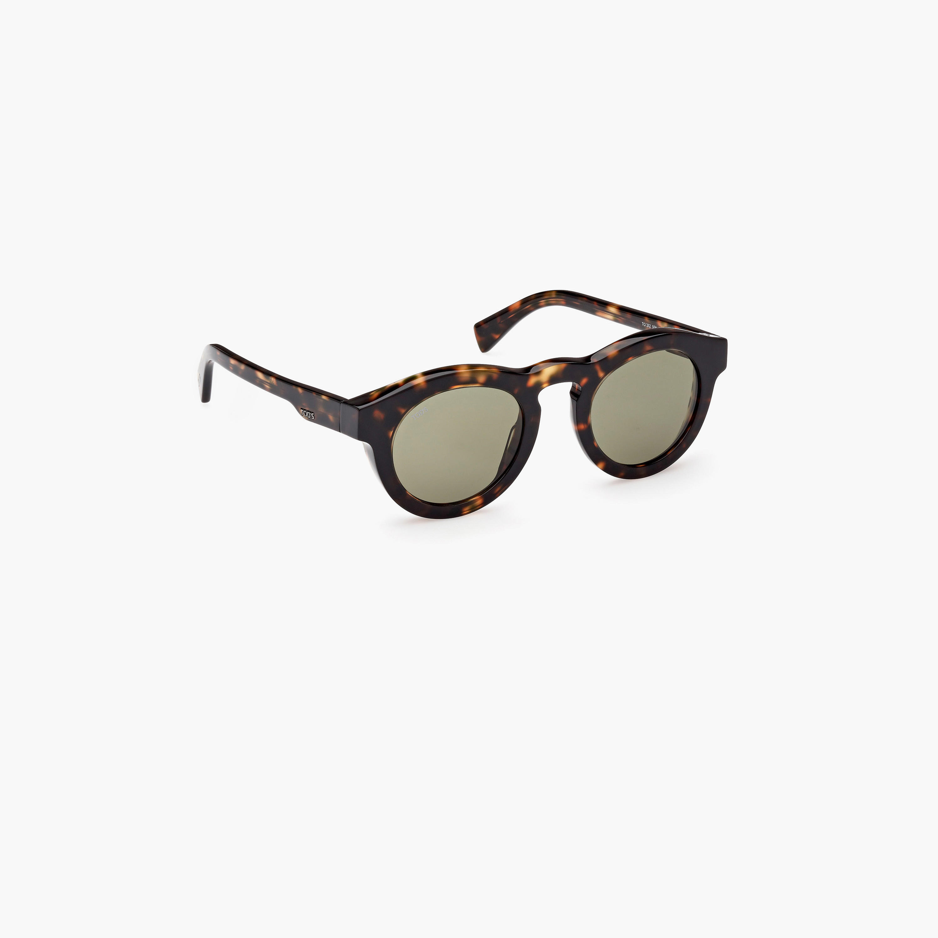 Tod's 48 MM Green Round Sunglasses TO035255N48-men-sunglasses-image-3