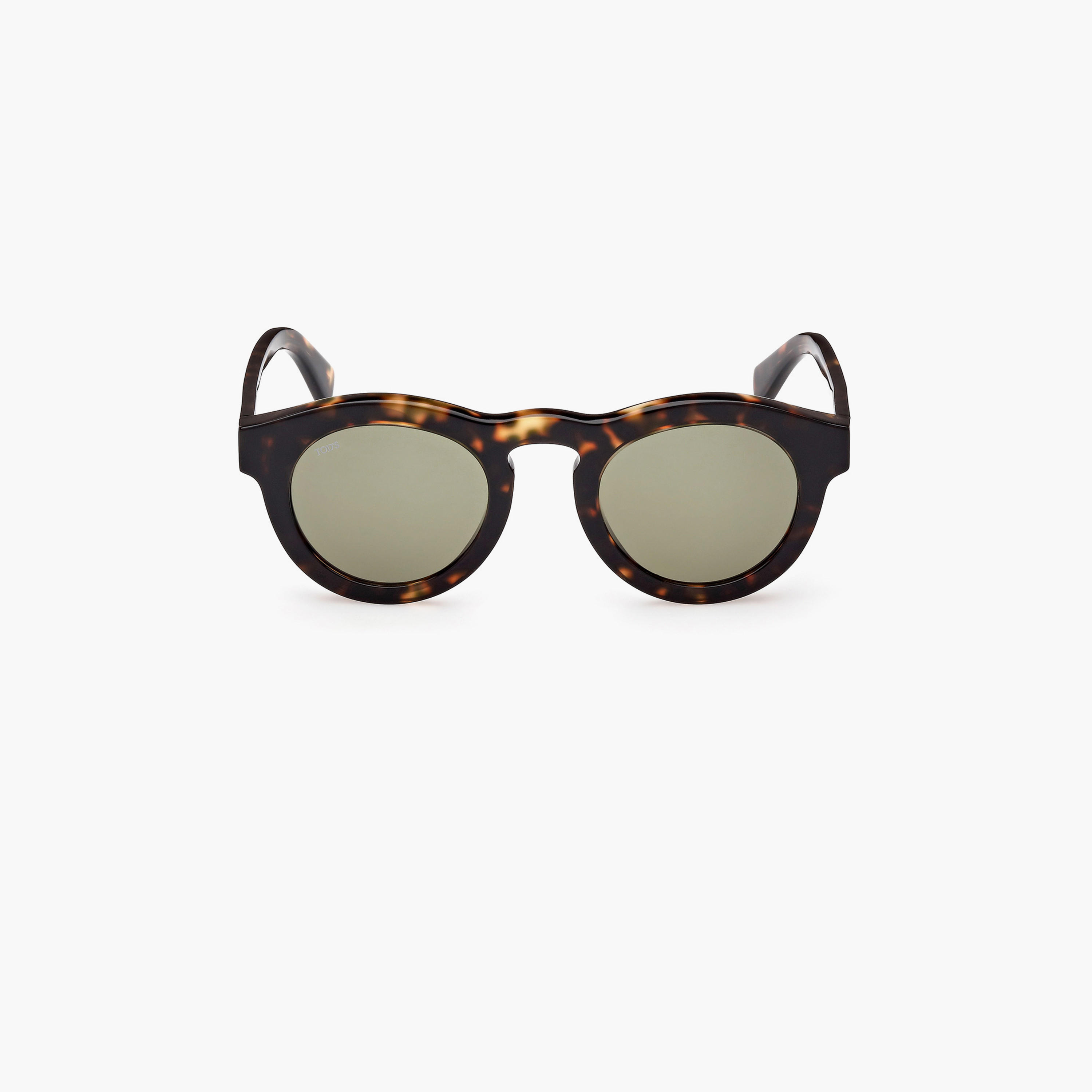 Tod's 48 MM Green Round Sunglasses TO035255N48-men-sunglasses-image-4