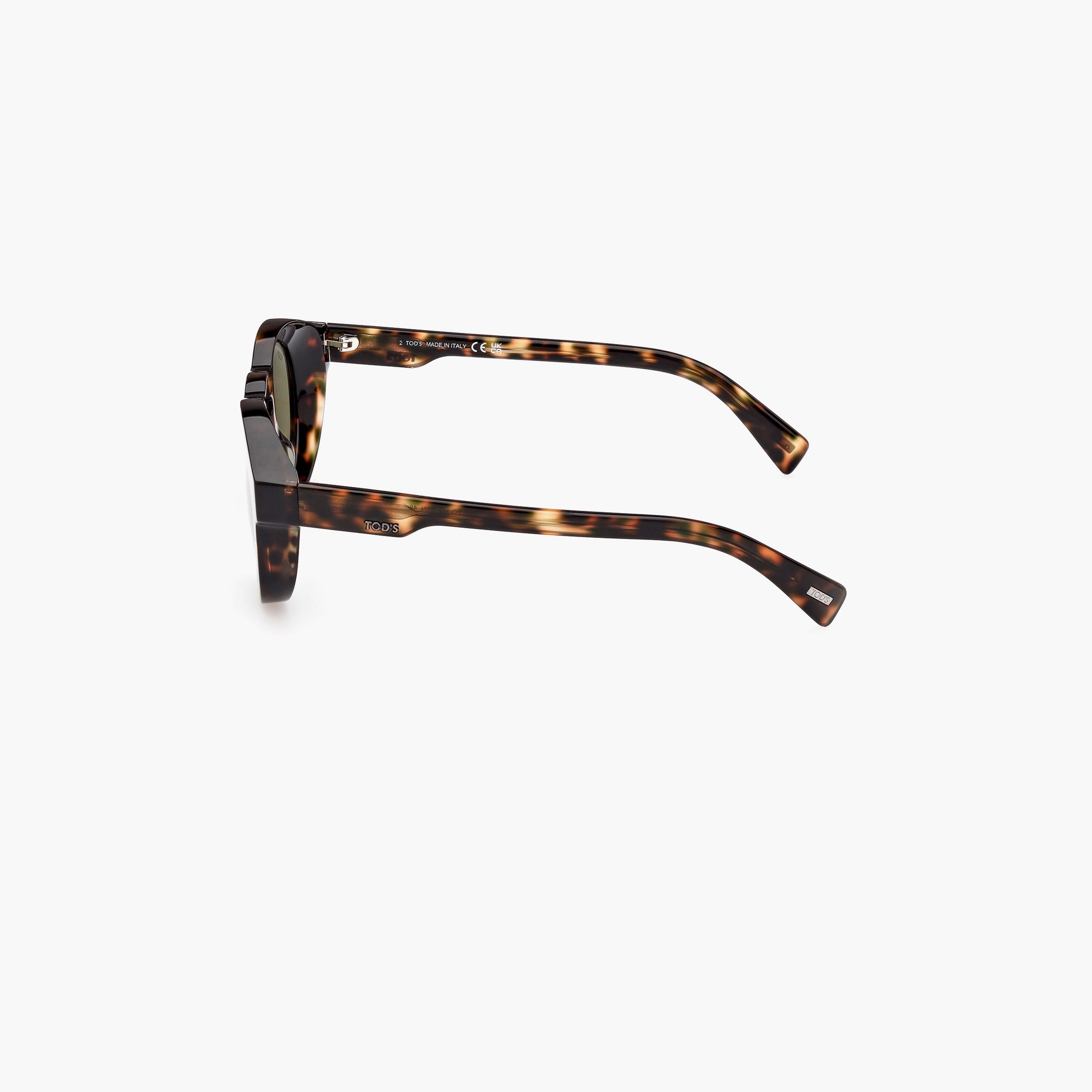 Tod's 48 MM Green Round Sunglasses TO035255N48-men-sunglasses-image-5