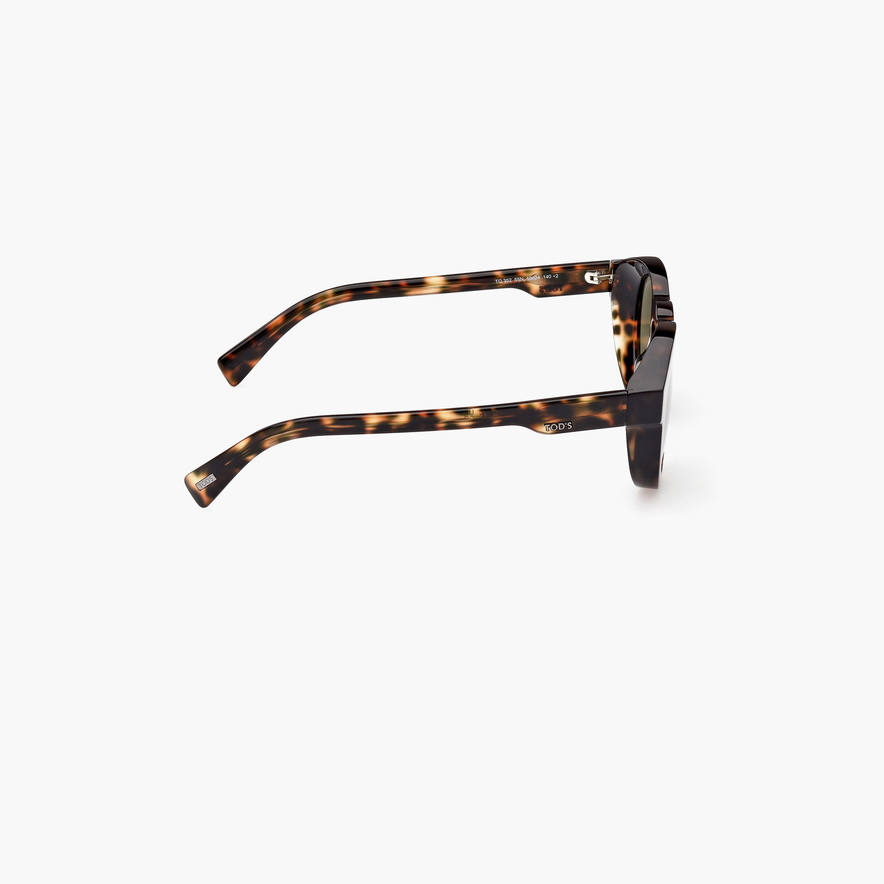 Tod's 48 MM Green Round Sunglasses TO035255N48-men-sunglasses-image-9