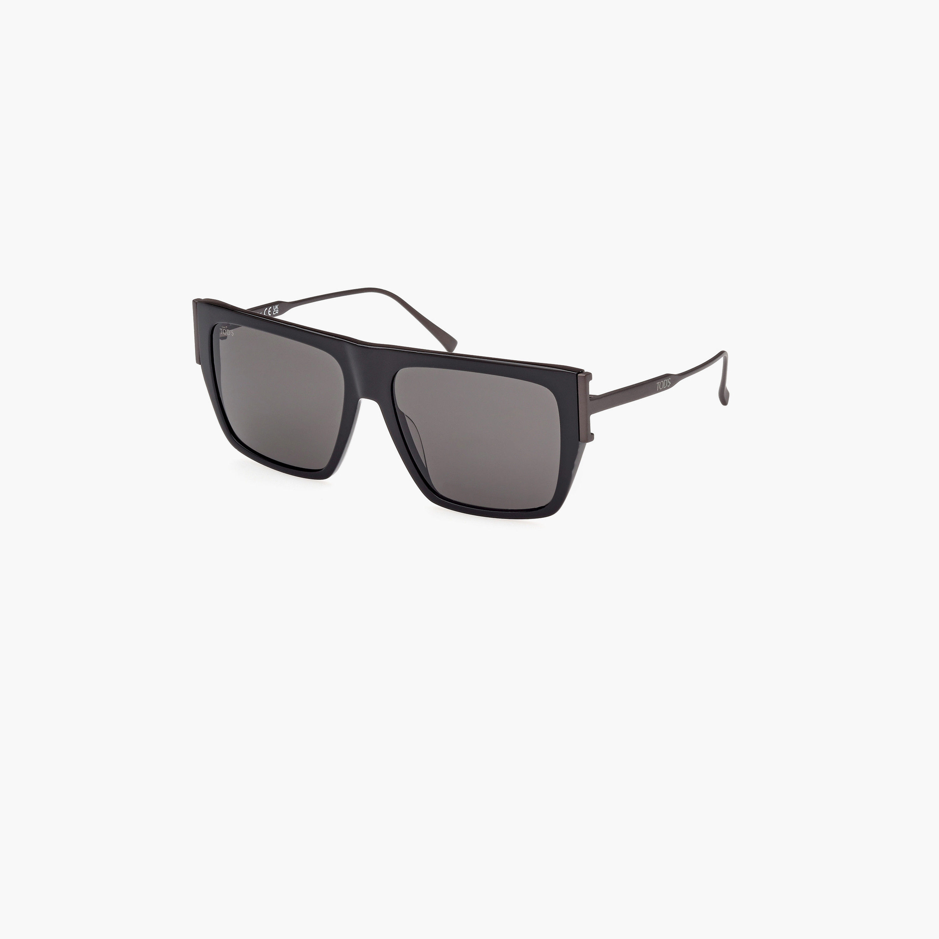 تودس- نظارة شمسية مستطيلة 57 مم لون دخاني TO036301A57-women-sunglasses-image-1