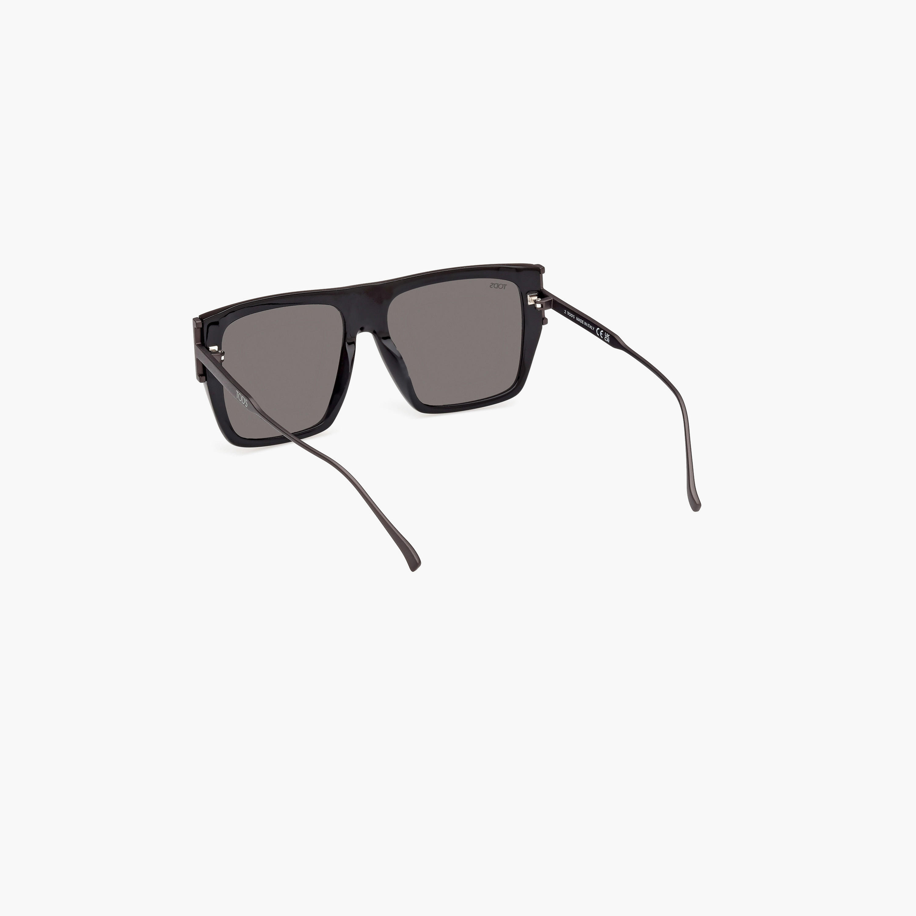 Tod's 57 MM Smoke Rectangular Sunglasses TO036301A57-women-sunglasses-image-6