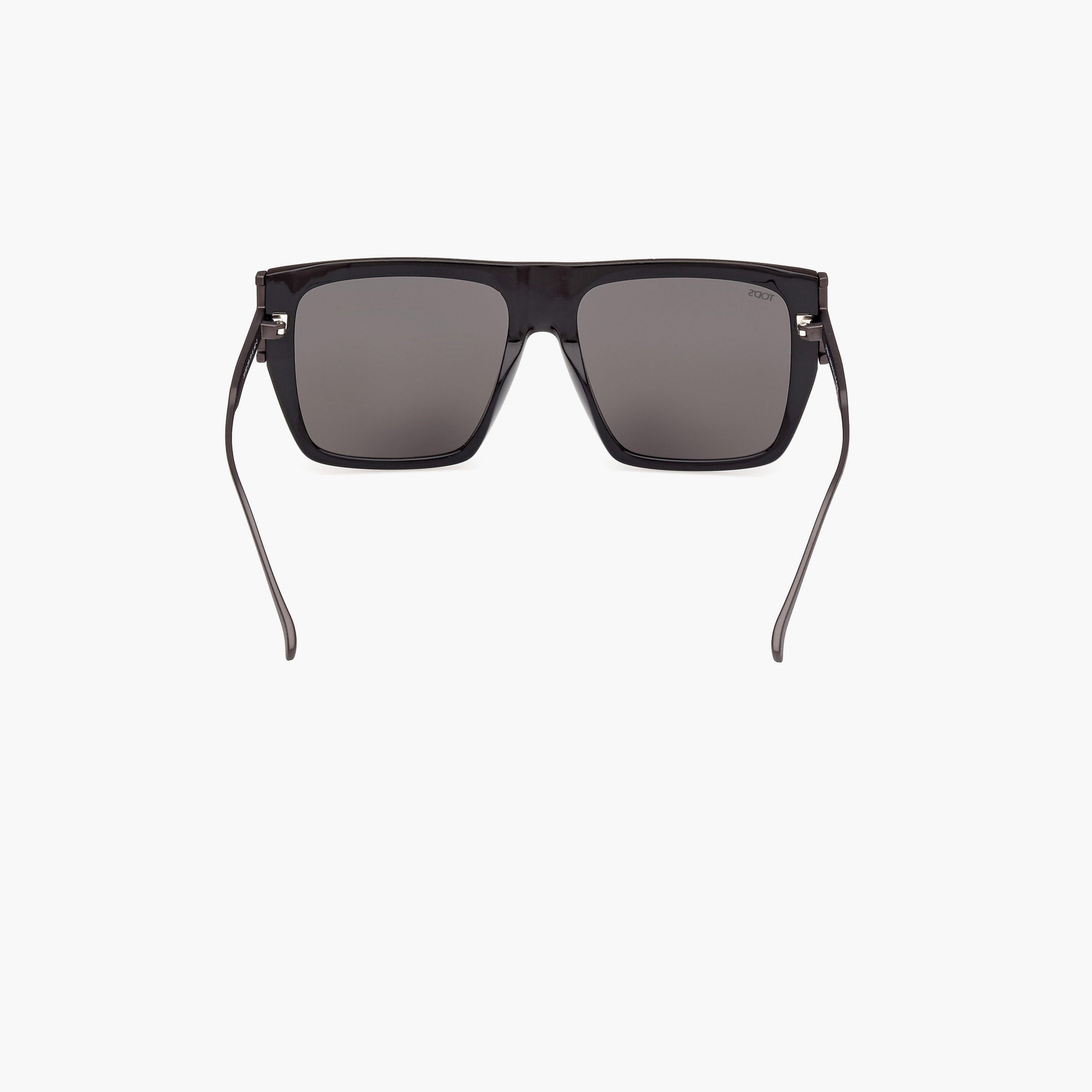 Tod's 57 MM Smoke Rectangular Sunglasses TO036301A57-women-sunglasses-image-7