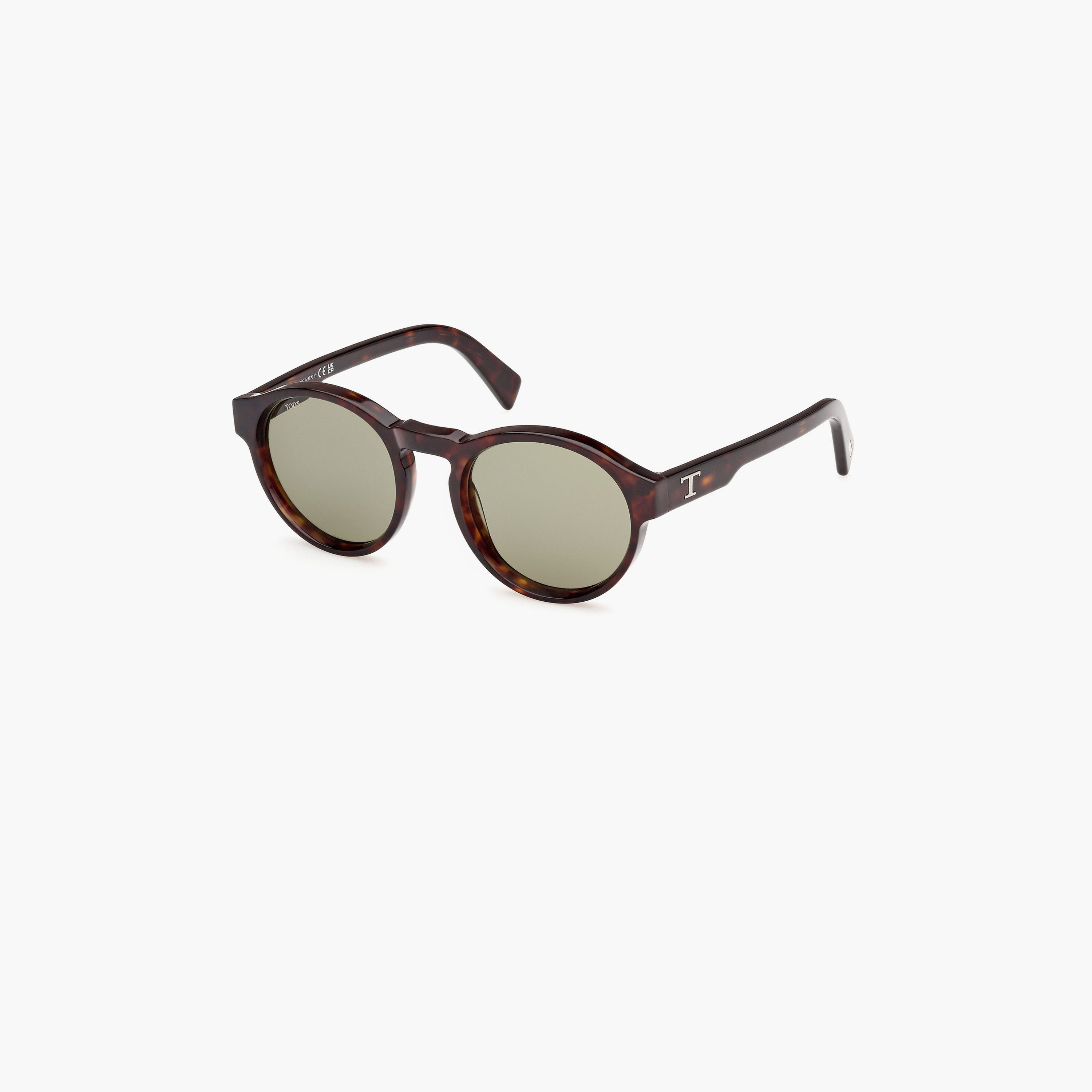 تودس- نظارة شمسية دائرية لون أخضر 52 مم TO036852N52-men-sunglasses-image-1