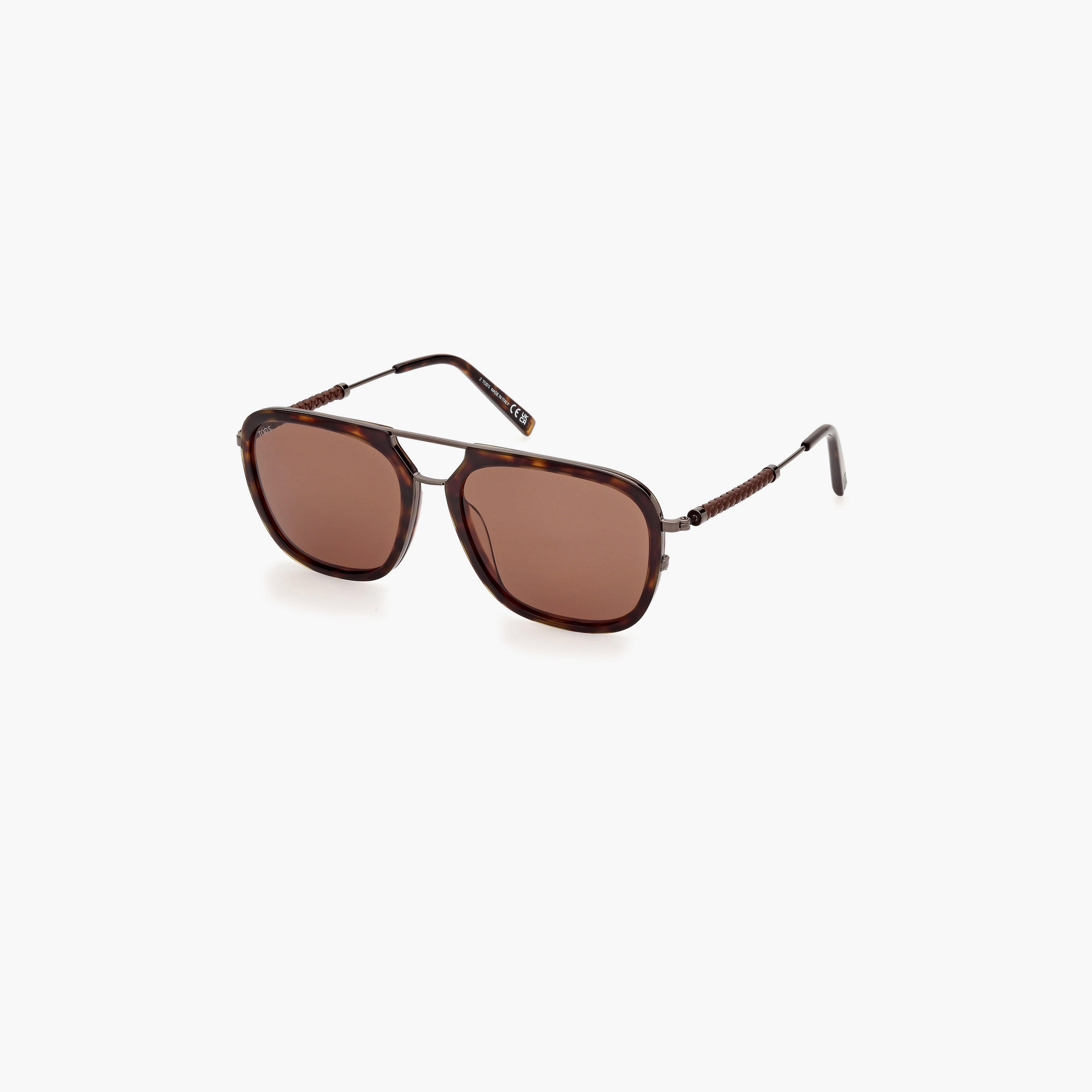 Tod's 56 MM Roviex Pilot Sunglasses TO037052J56-men-sunglasses-image-1