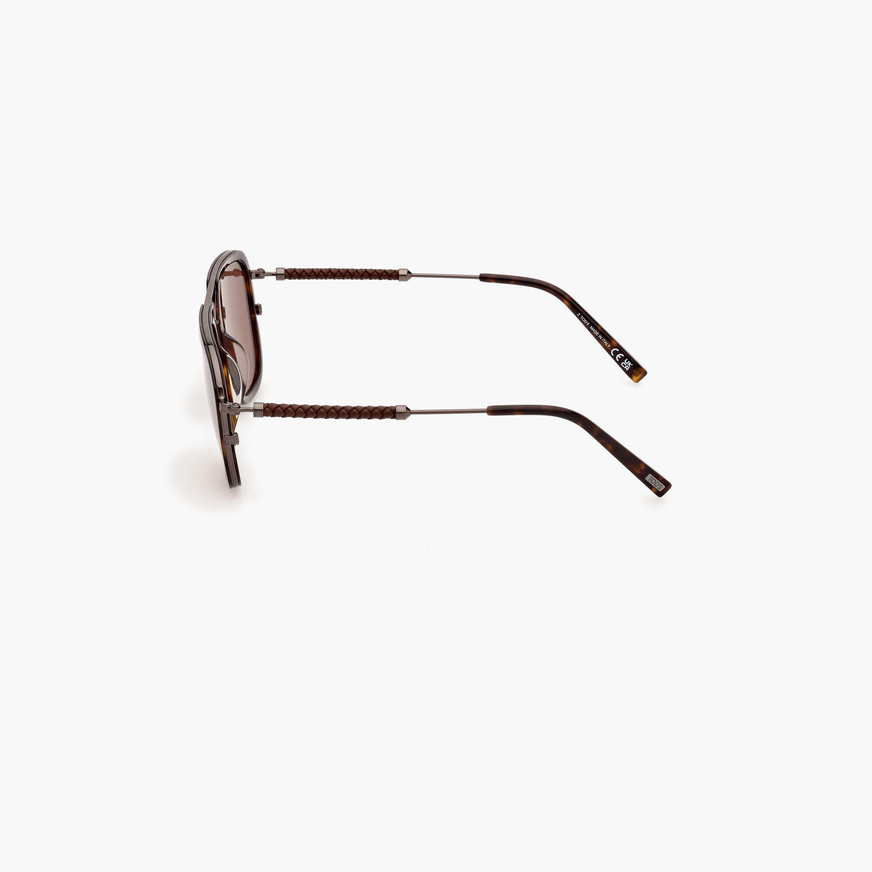 Tod's 56 MM Roviex Pilot Sunglasses TO037052J56-men-sunglasses-image-5
