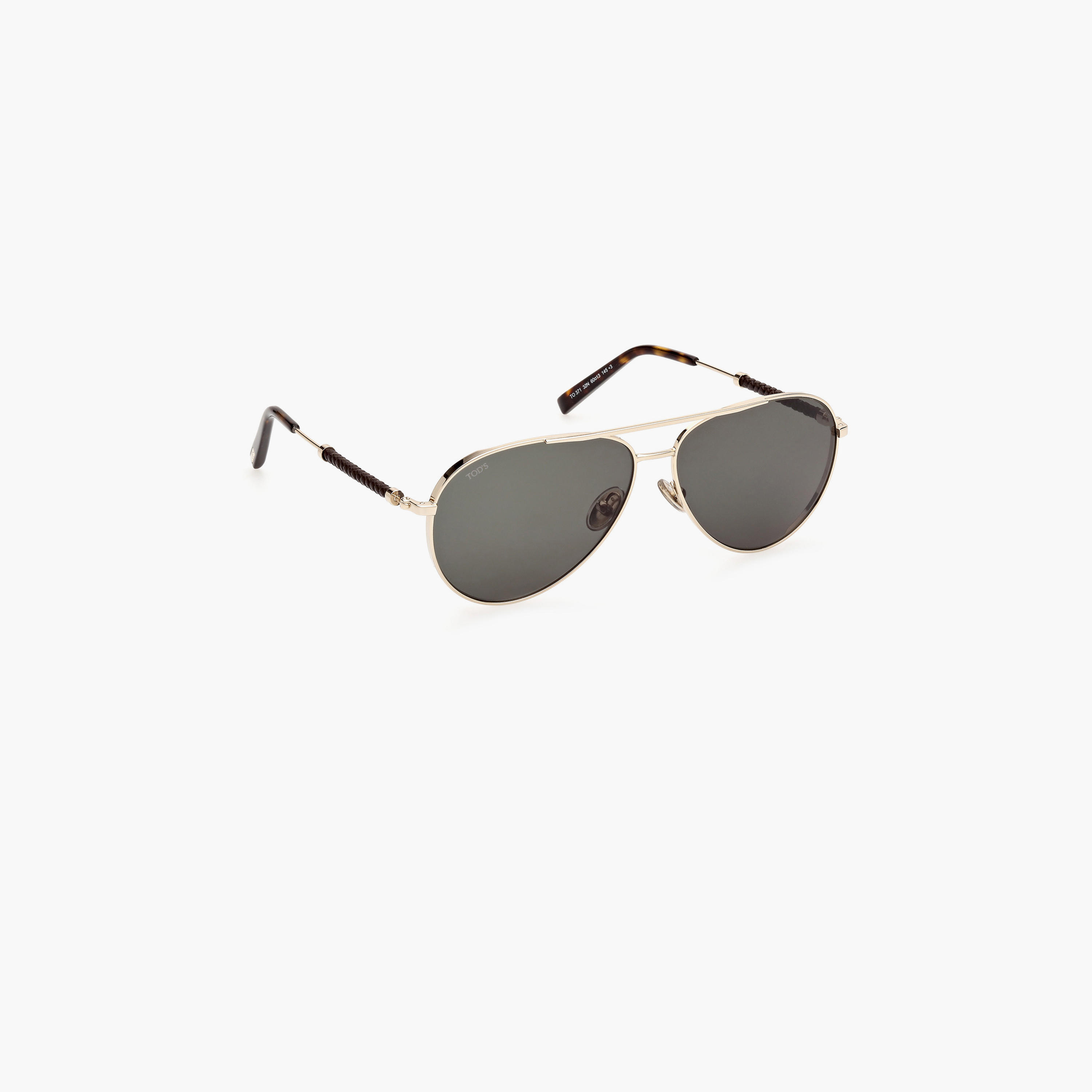 تودس- نظارة شمسية بايلوت لون أخضر 60 مم TO037132N60-men-sunglasses-image-3