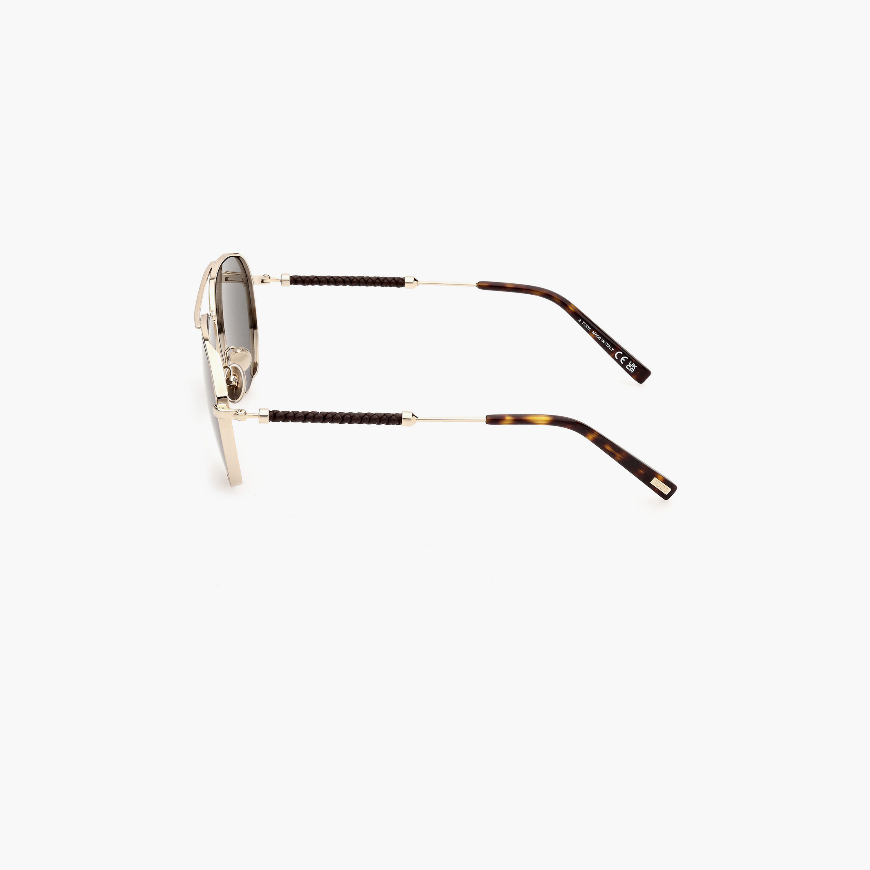 Tod's 60 MM Green Pilot Sunglasses TO037132N60-men-sunglasses-image-5