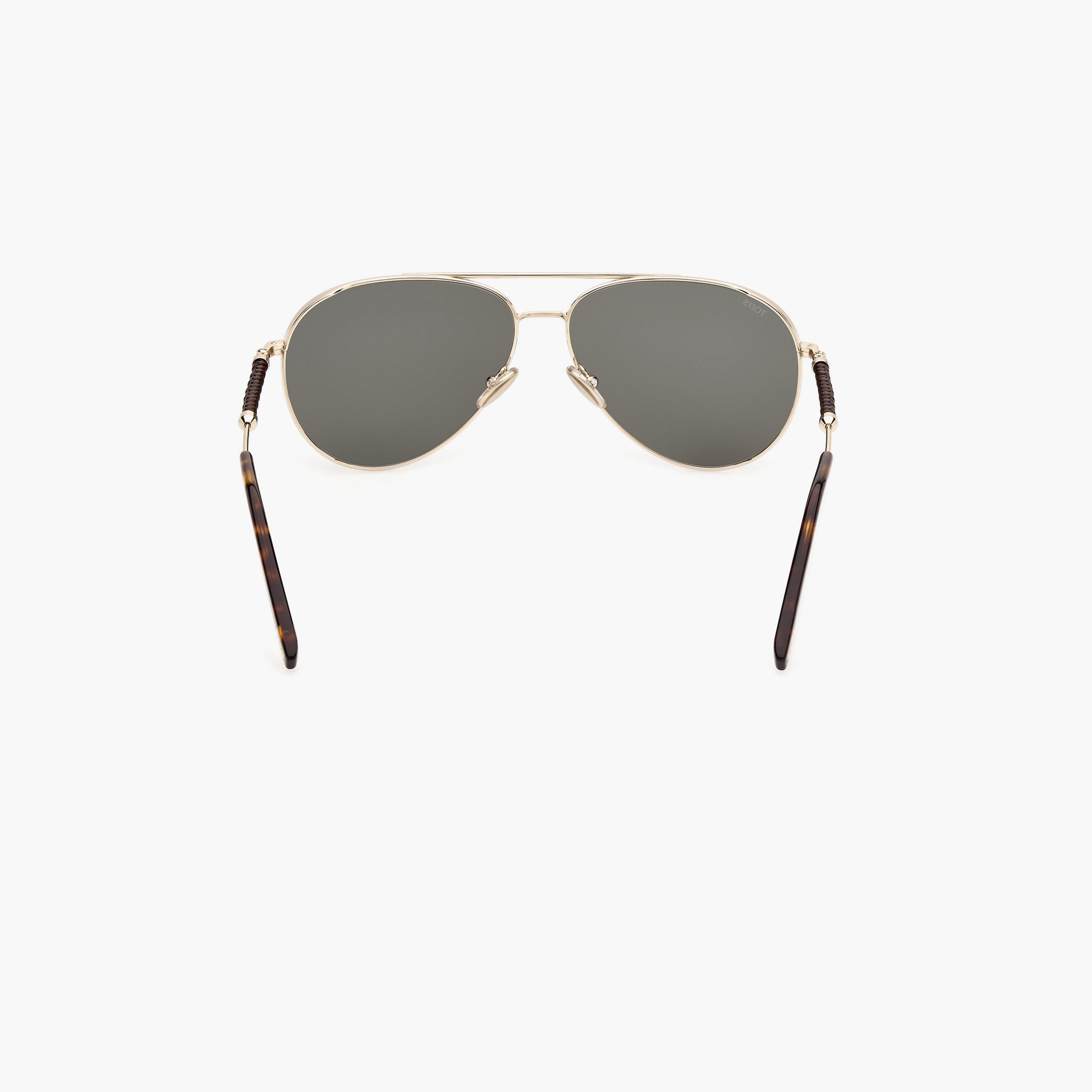 تودس- نظارة شمسية بايلوت لون أخضر 60 مم TO037132N60-men-sunglasses-image-7