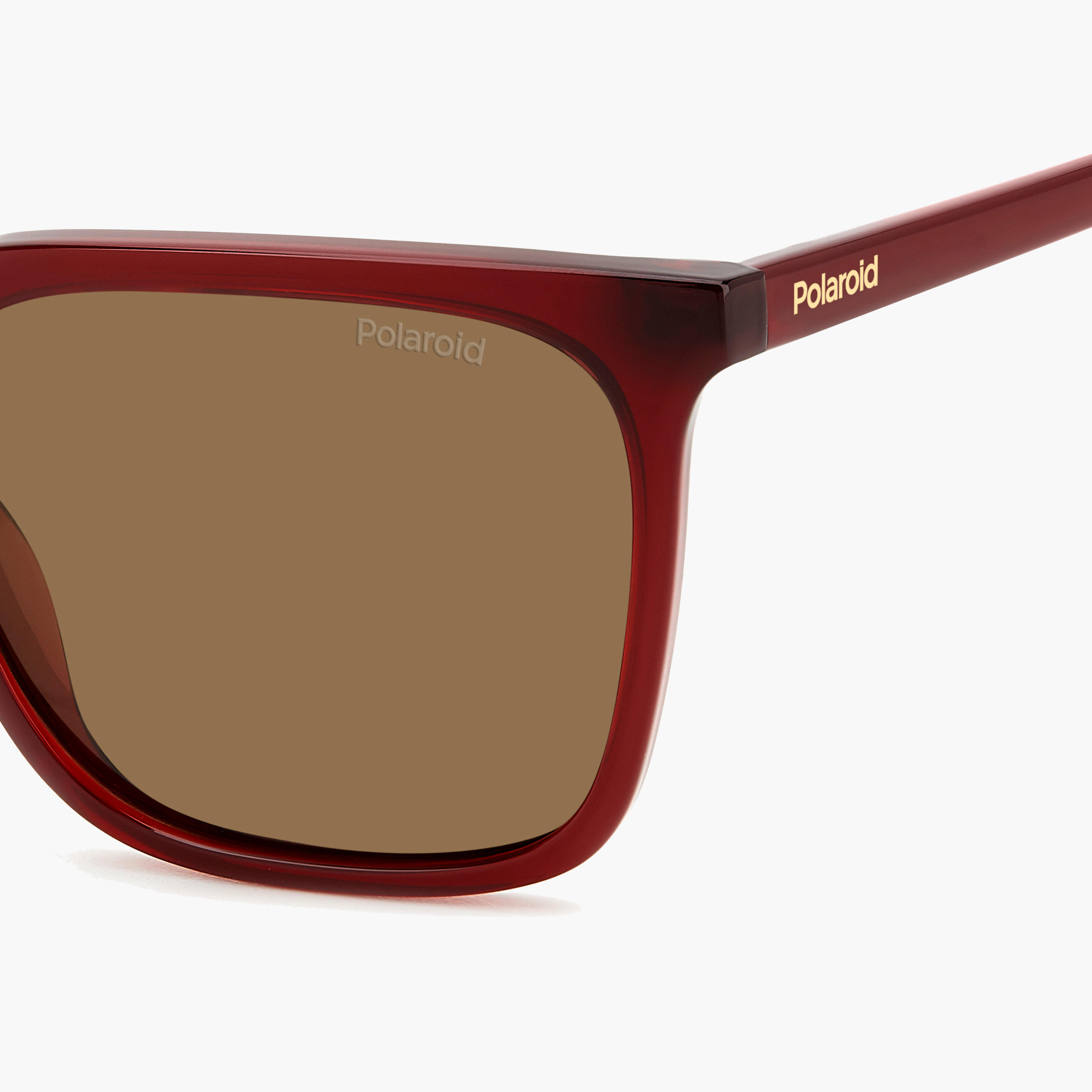 Polaroid Women's Polarized 55MM Bronze Square Sunglasses - 206731LHF55SP-men-sunglasses-image-6
