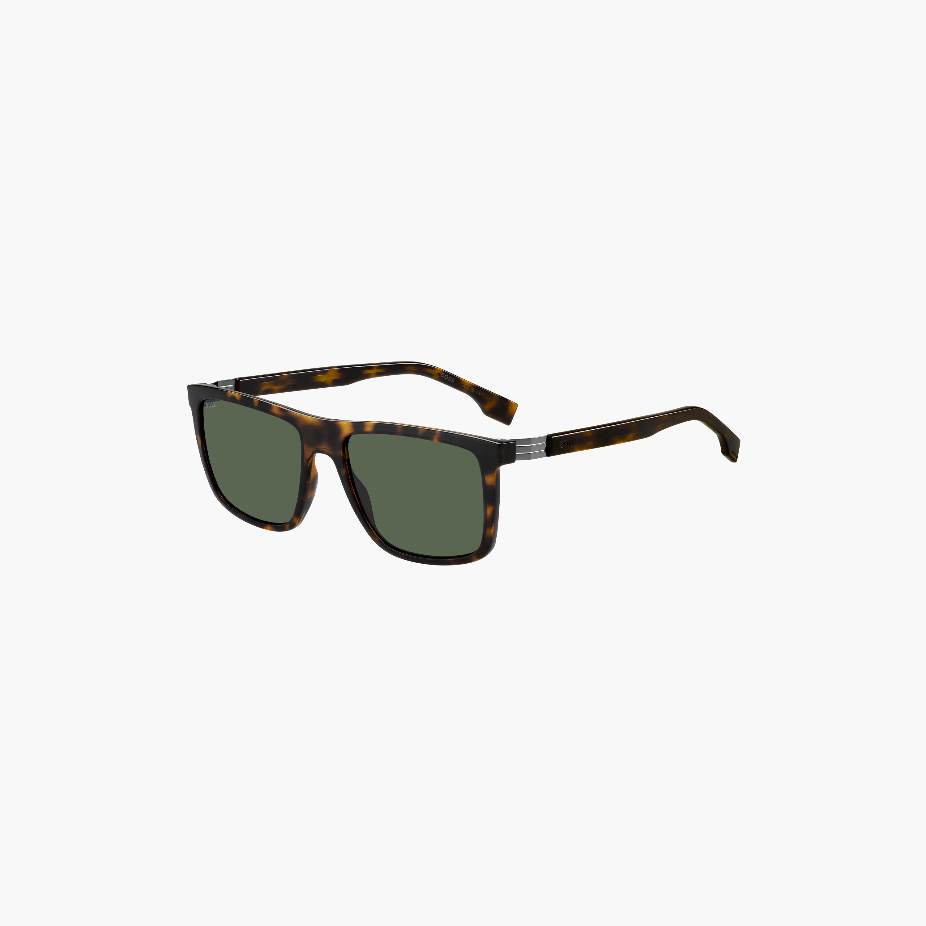 هوغو بوس- نظارة شمسية مربعة خضراء مقاس 56 مم - 20740708656QT-men-sunglasses-image-1