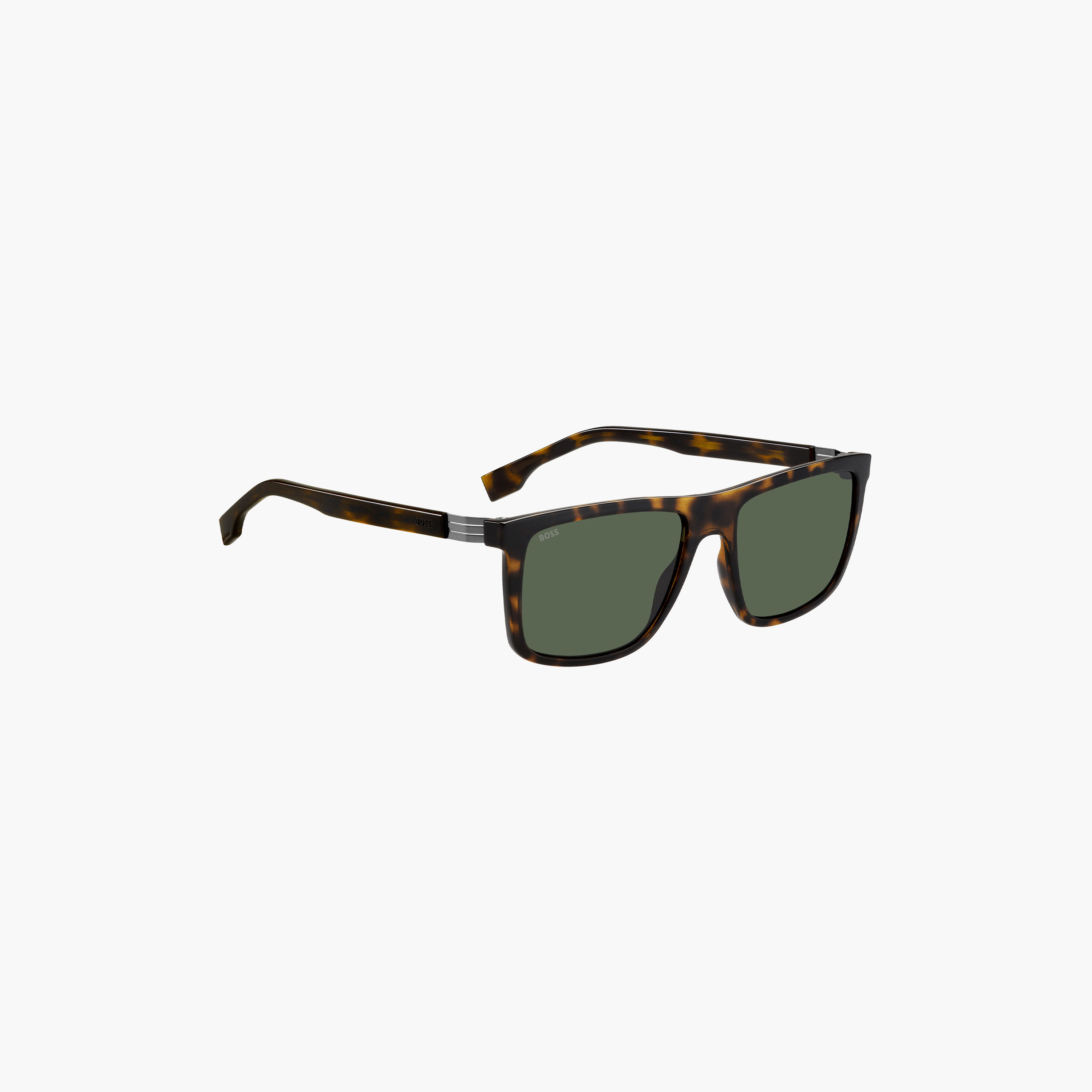 هوغو بوس- نظارة شمسية مربعة خضراء مقاس 56 مم - 20740708656QT-men-sunglasses-image-4